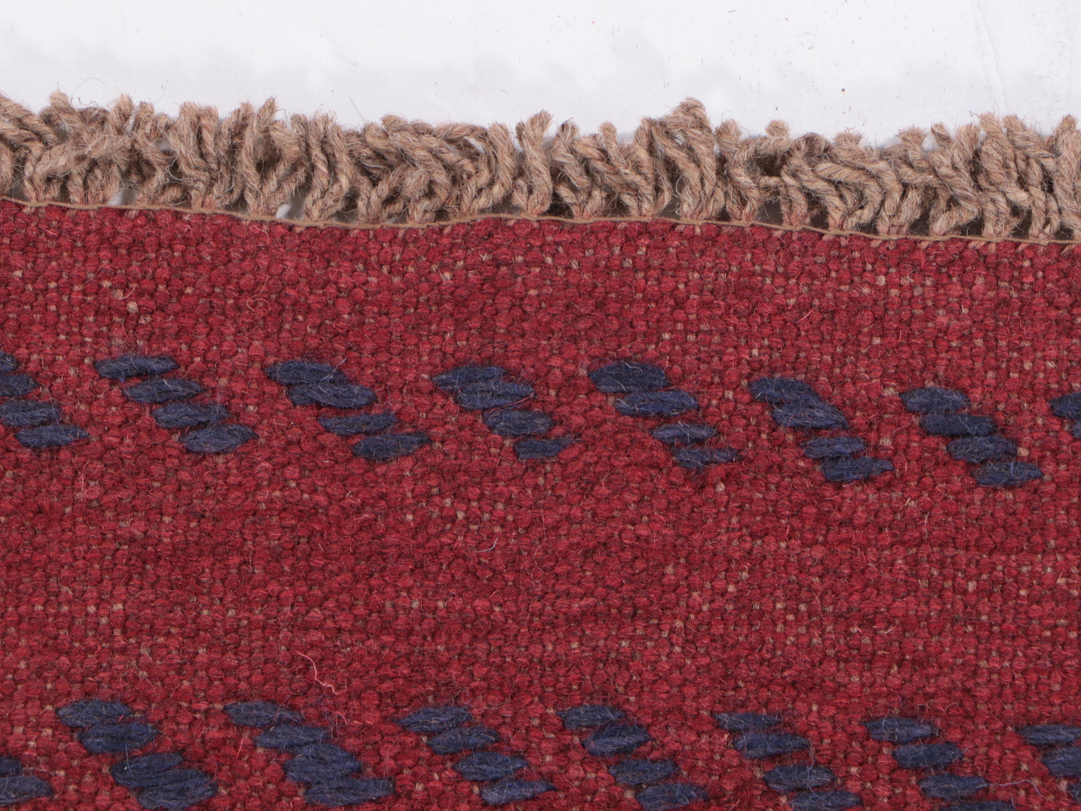 2'2 x 8'9 Hand-Knotted Afghan Kunduz Carpet Runner