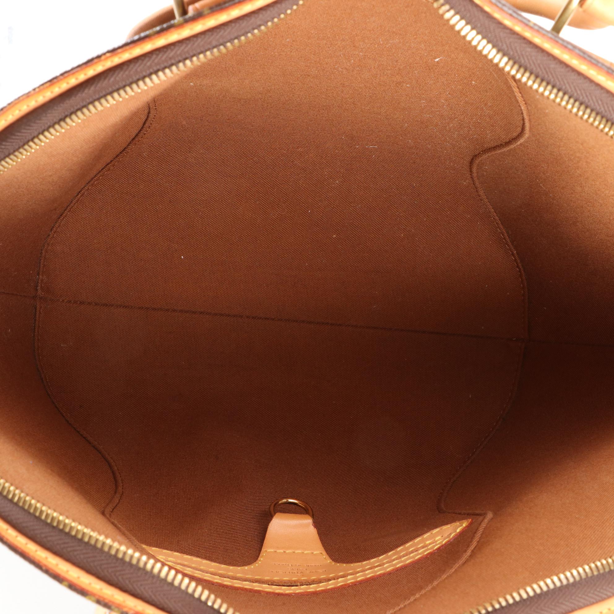 Louis Vuitton Ellipse MM in Monogram Canvas and Vachetta Leather