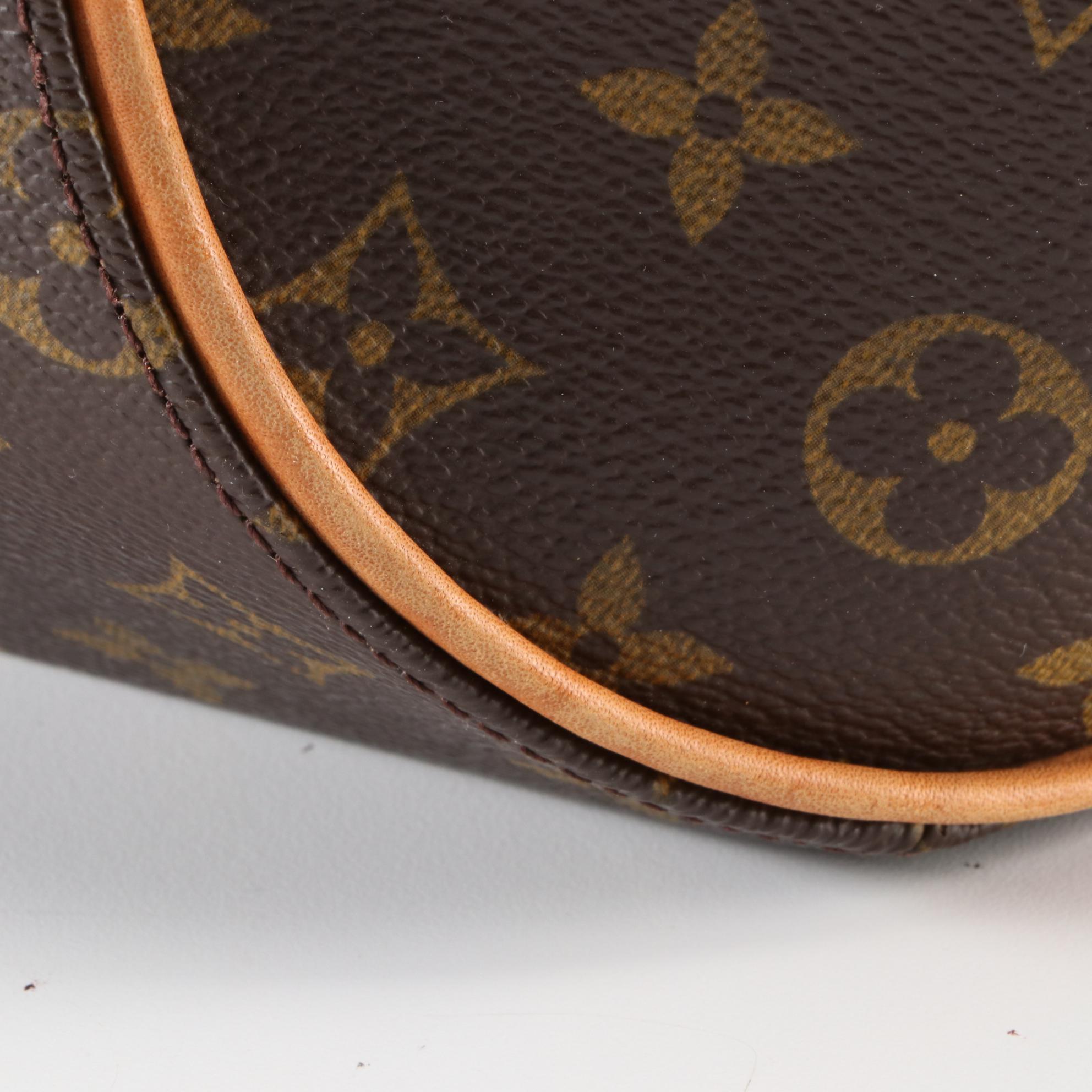 Louis Vuitton Ellipse MM in Monogram Canvas and Vachetta Leather