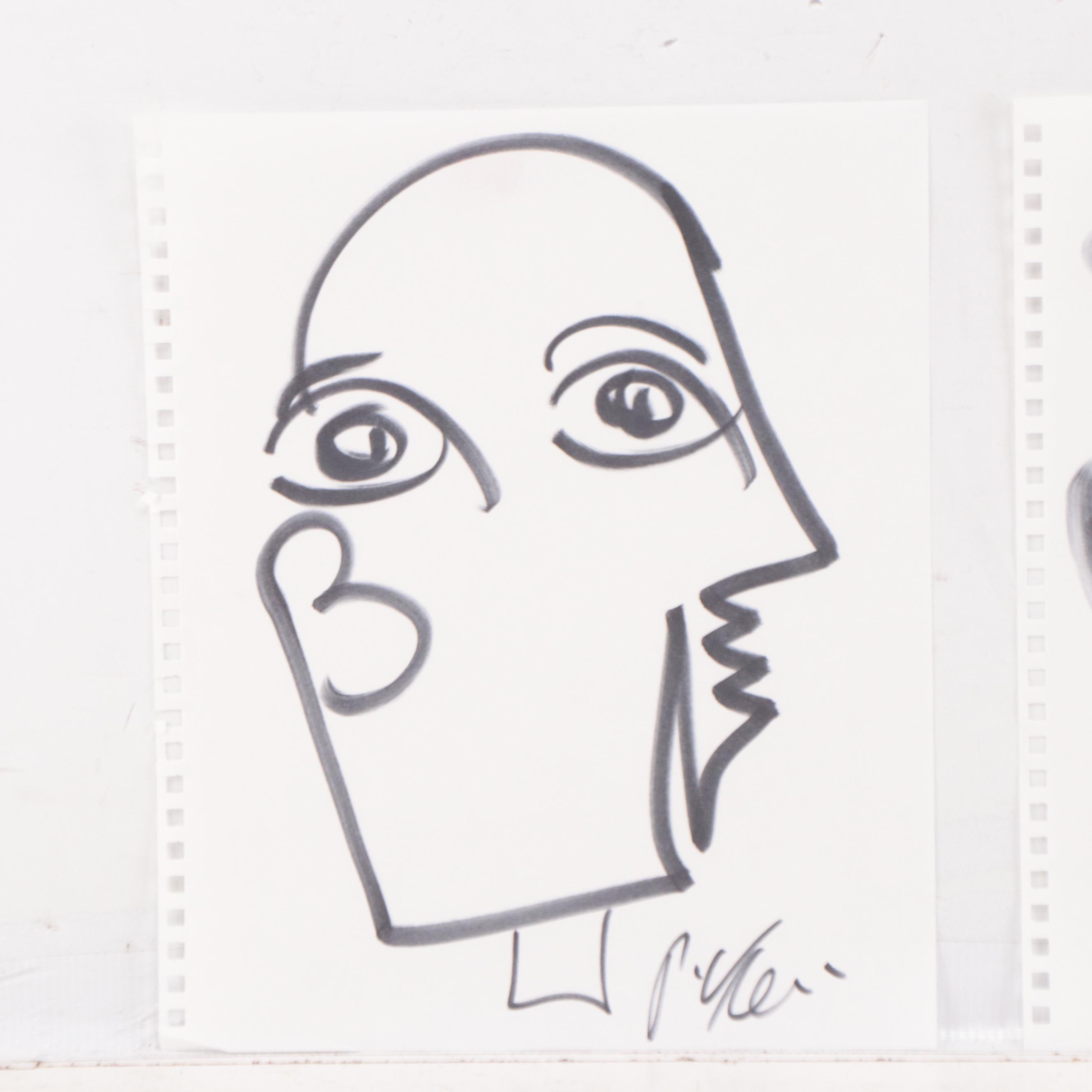 Peter Keil Ink Portraits