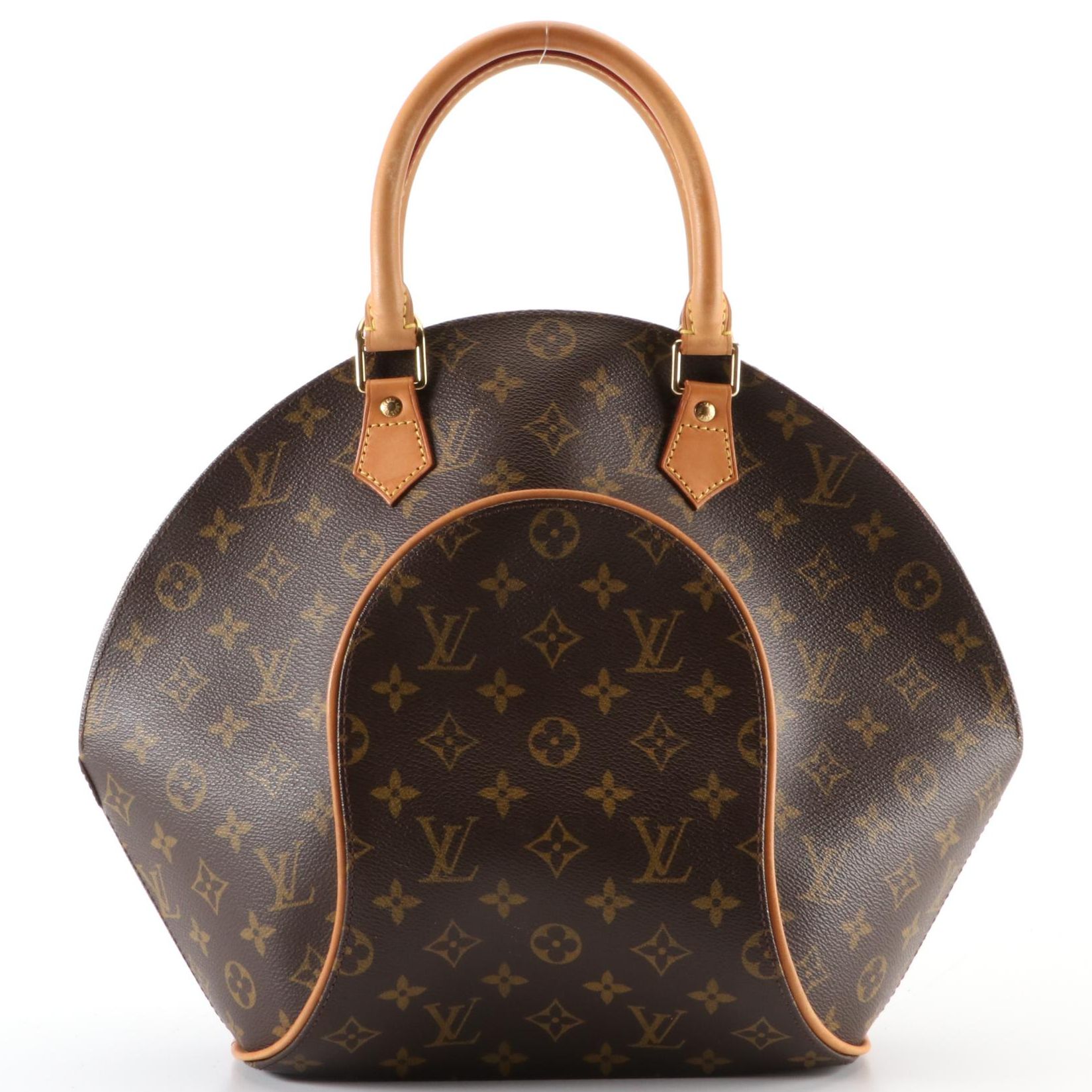 Louis Vuitton Ellipse MM in Monogram Canvas and Vachetta Leather