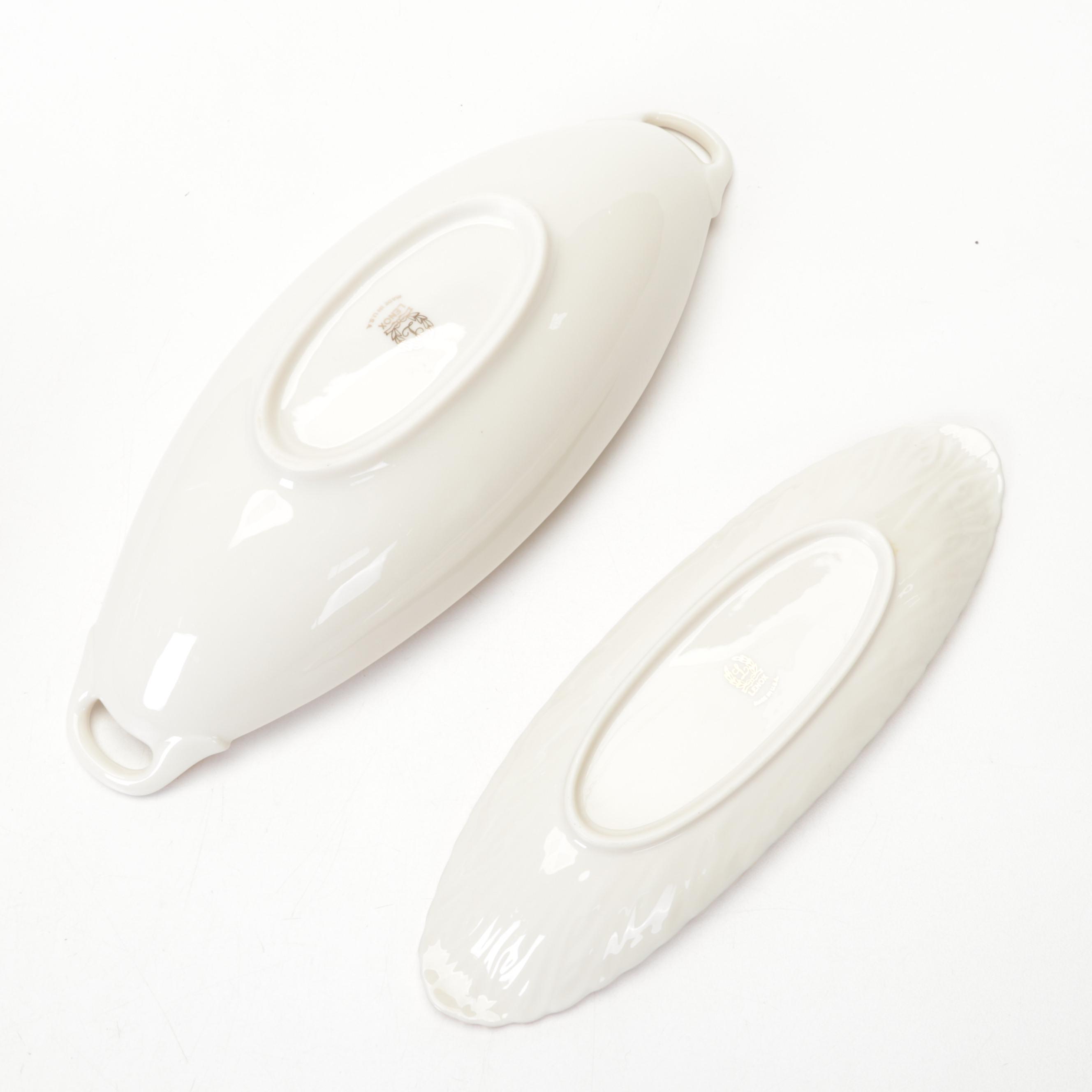 Lenox "Nydia" and Other Gilt Edged Monogrammed Dinnerware