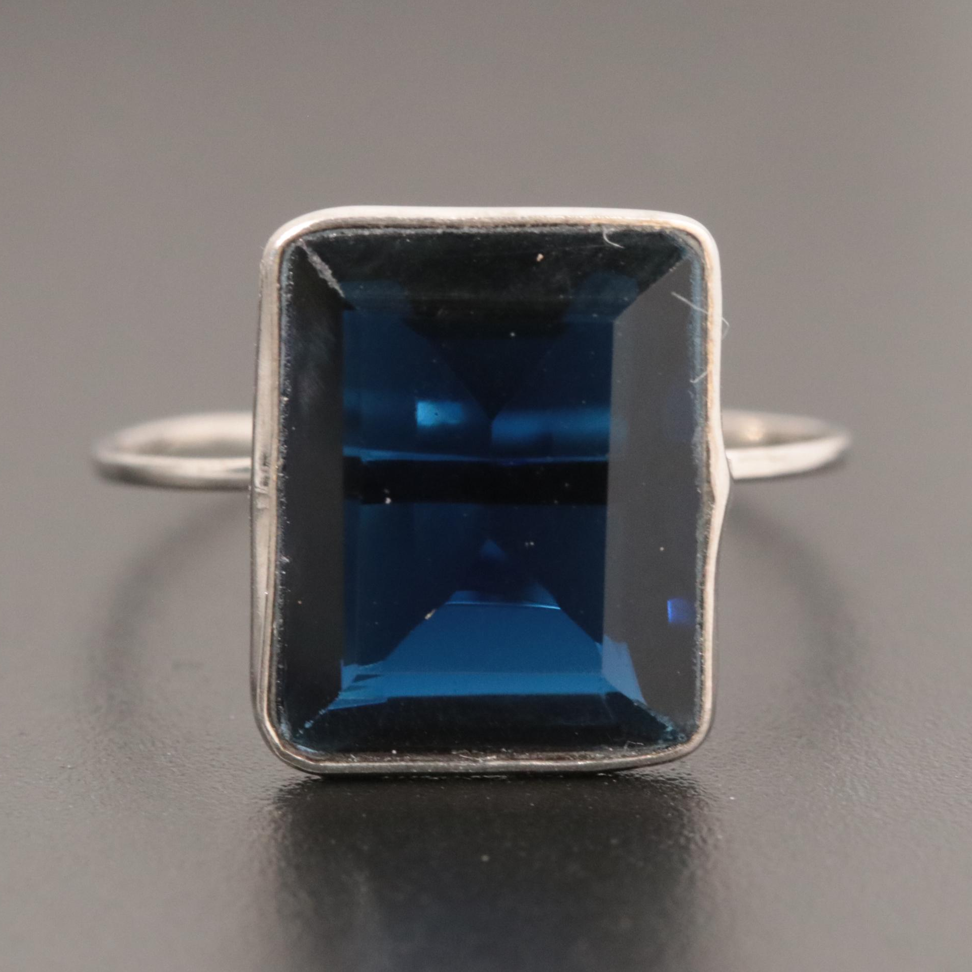 10K Sapphire Ring