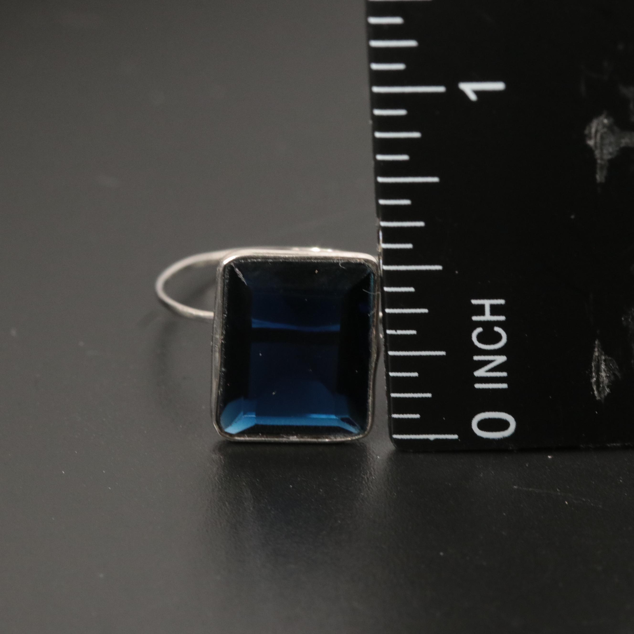 10K Sapphire Ring