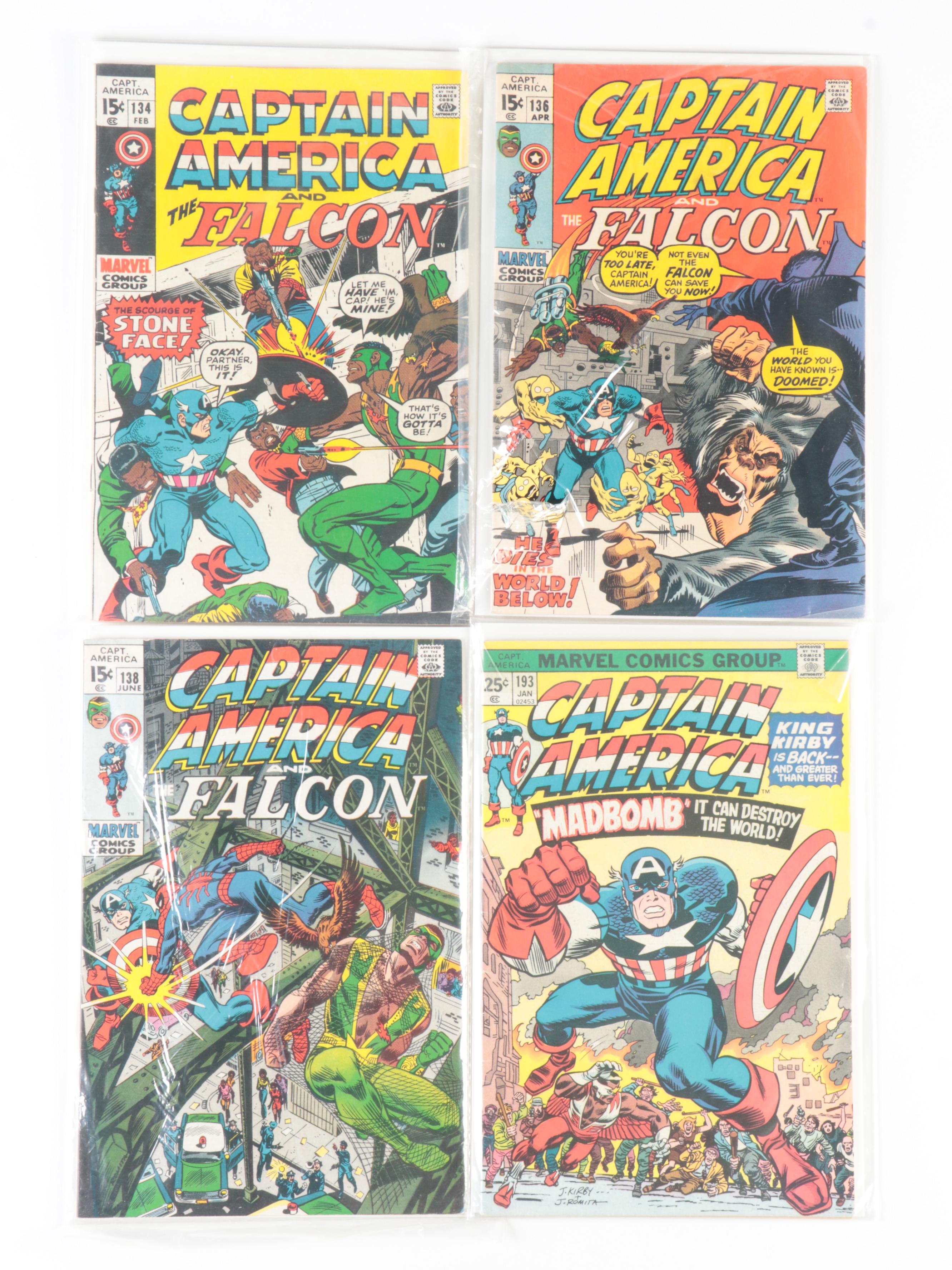Marvel Captain America and The Falcon and Captain America Annual Comics