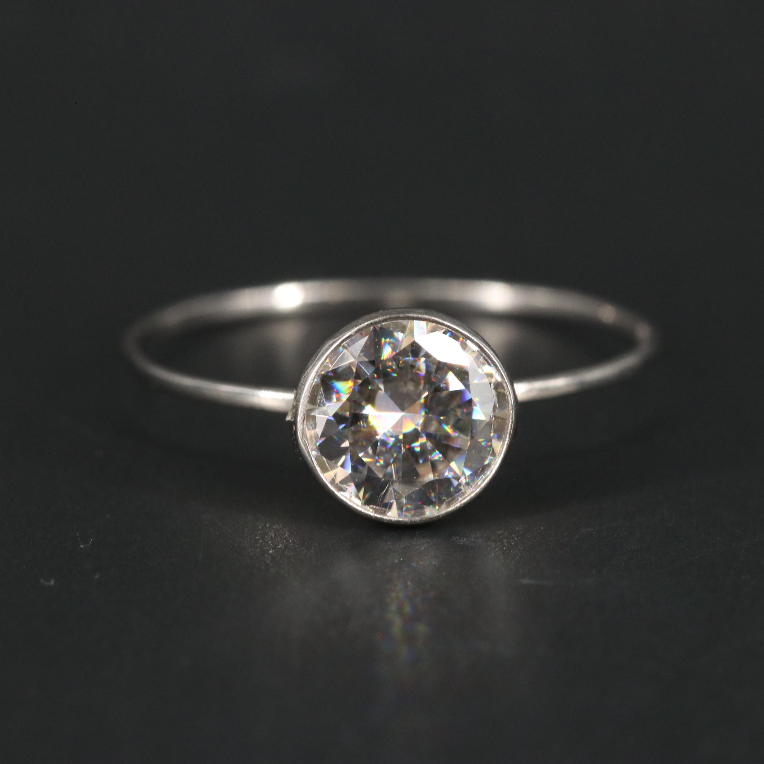 10K Moissanite Ring