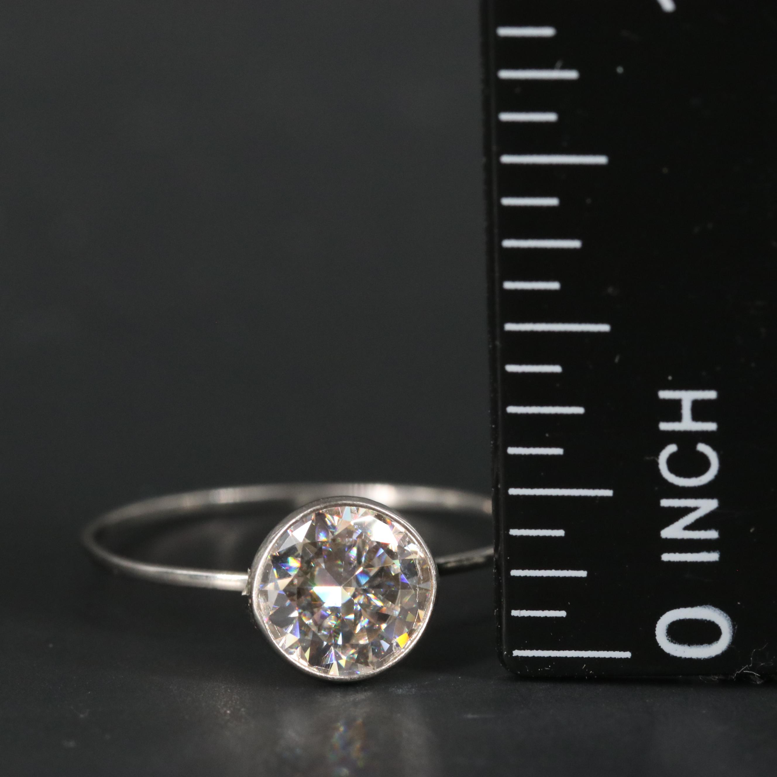 10K Moissanite Ring