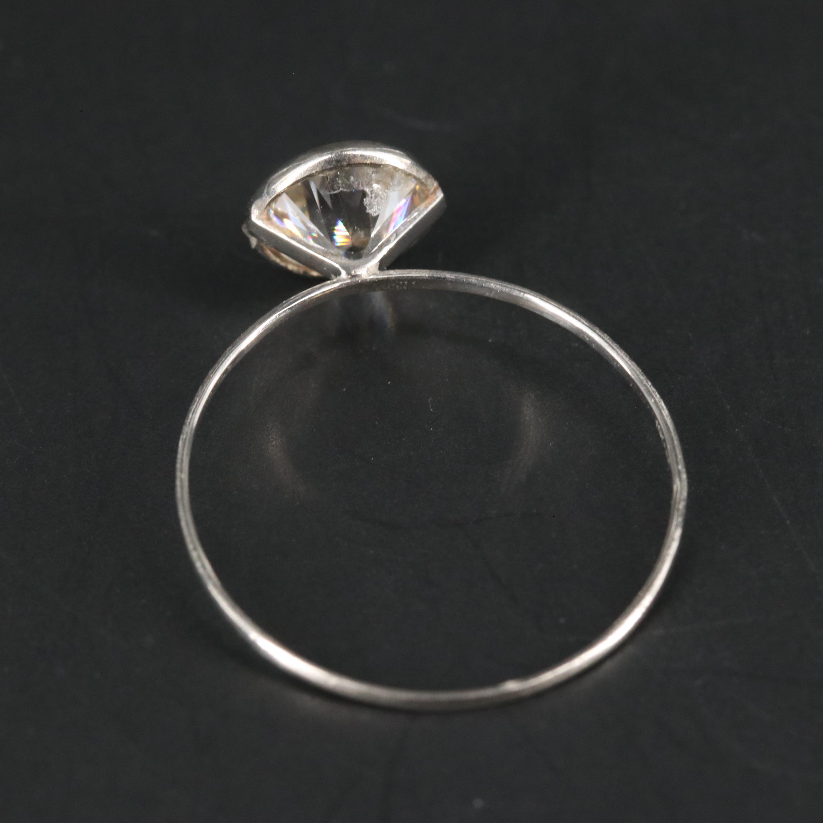 10K Moissanite Ring