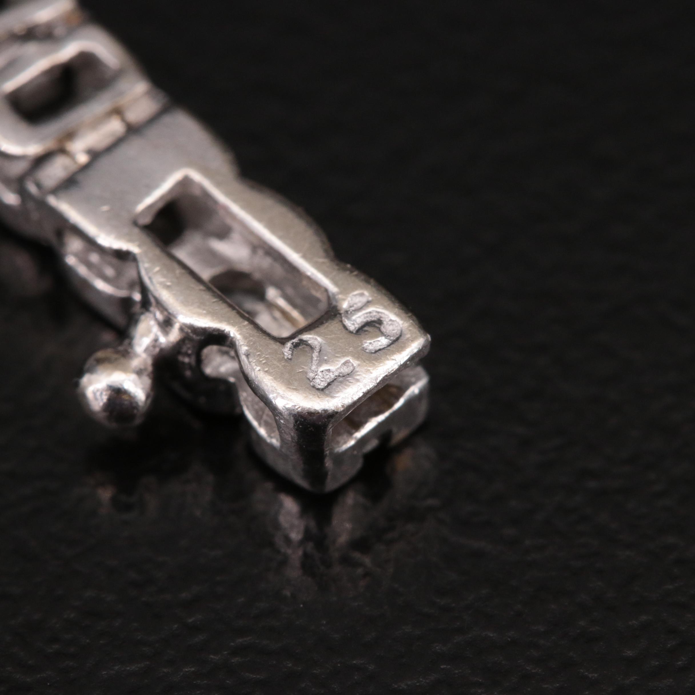 I4K 3.95 CTW Diamond Line Bracelet