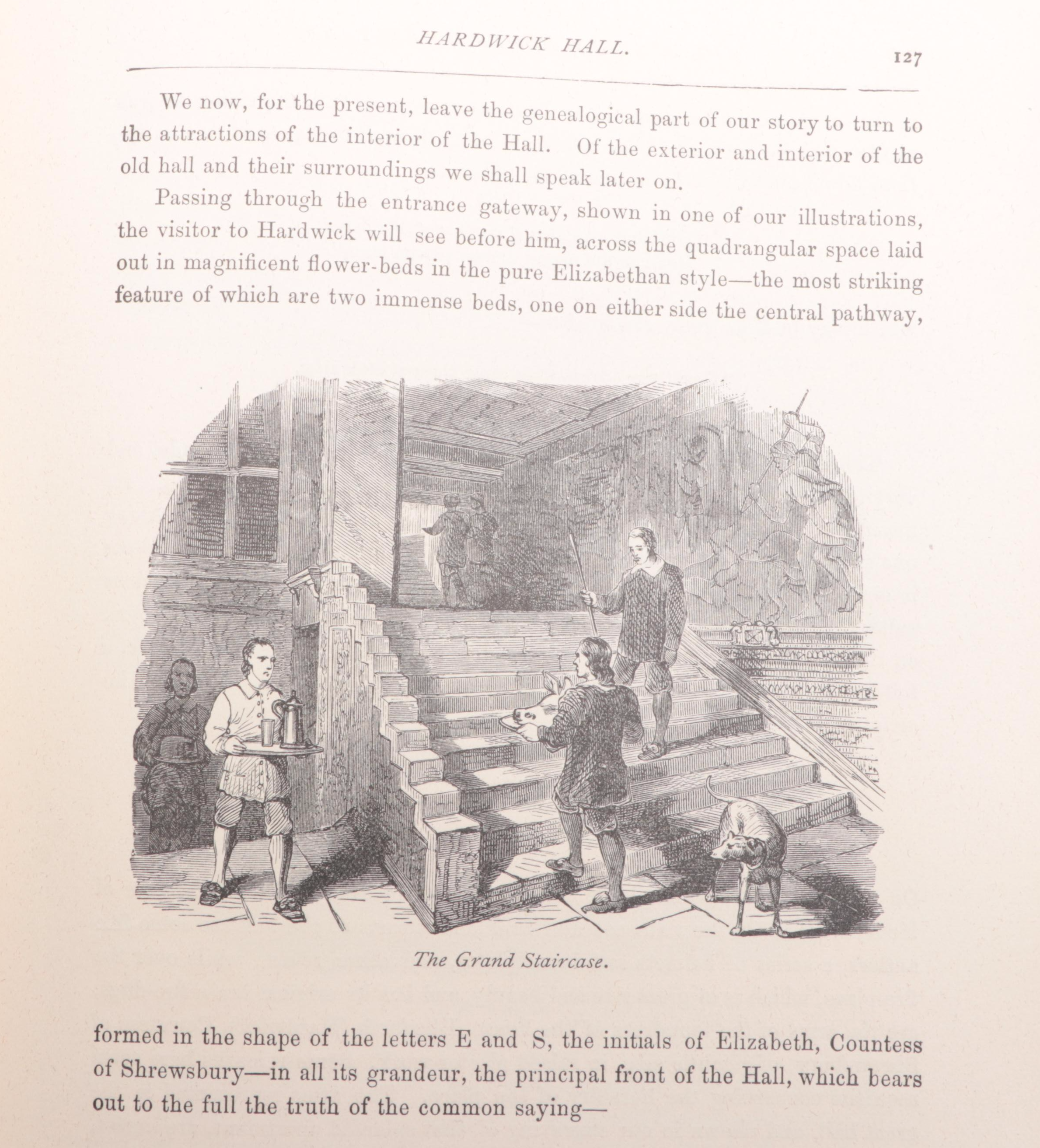 Illustrated "The Stately Homes of England" by Llewellynn Jewitt, Late 19th C.