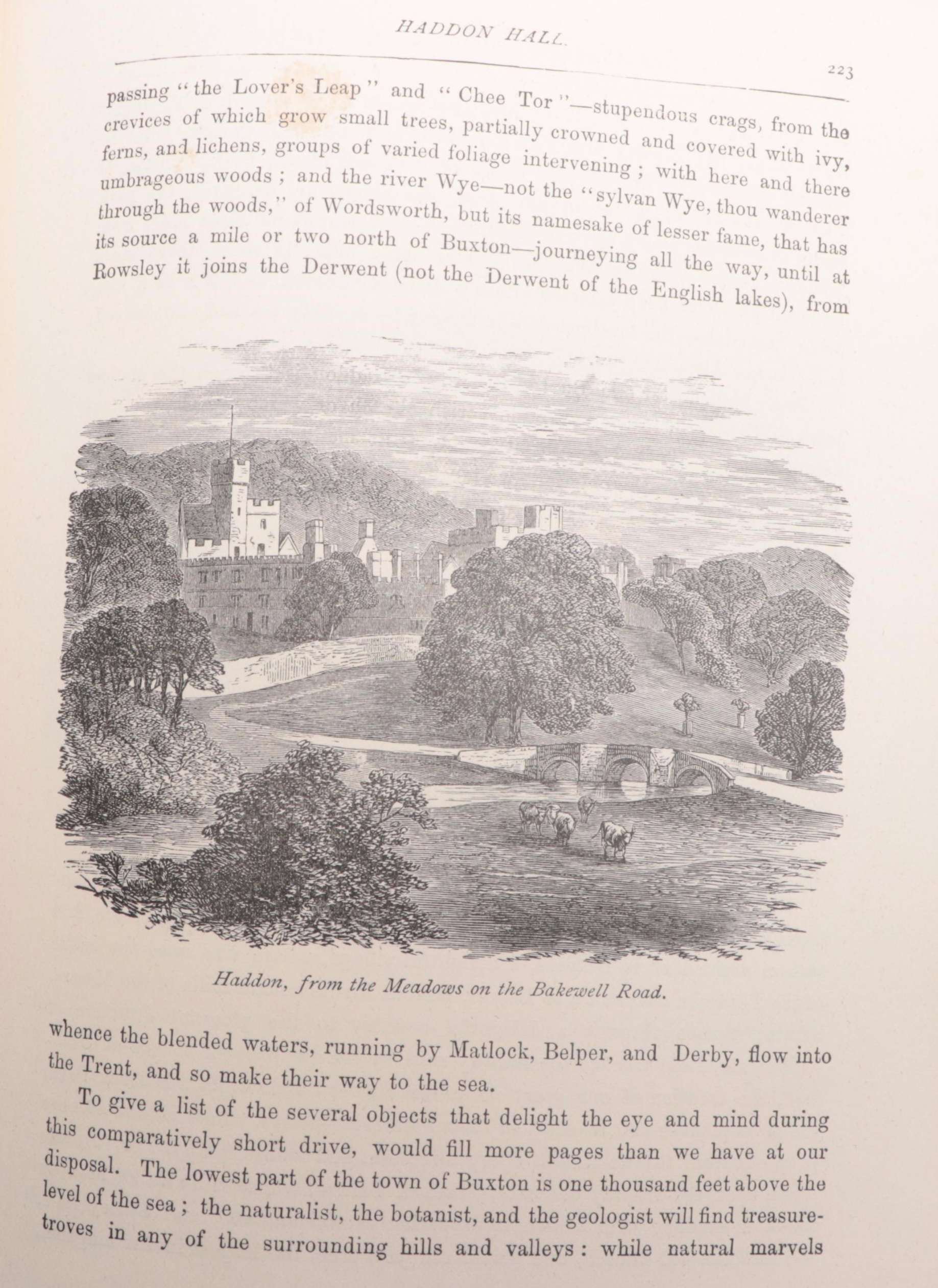Illustrated "The Stately Homes of England" by Llewellynn Jewitt, Late 19th C.