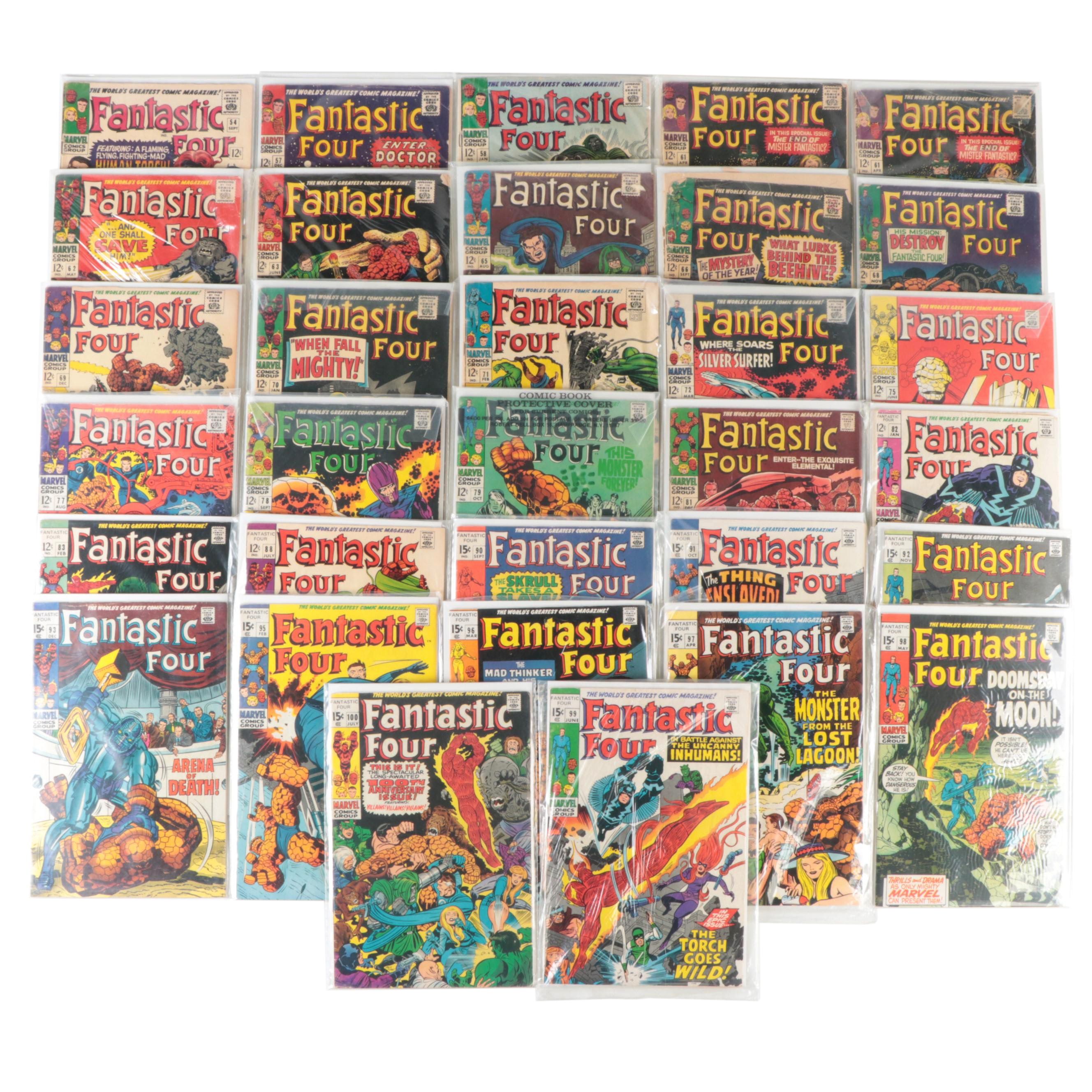 Silver Age Marvel Fantastic Four #54, #94 and More Comic Books