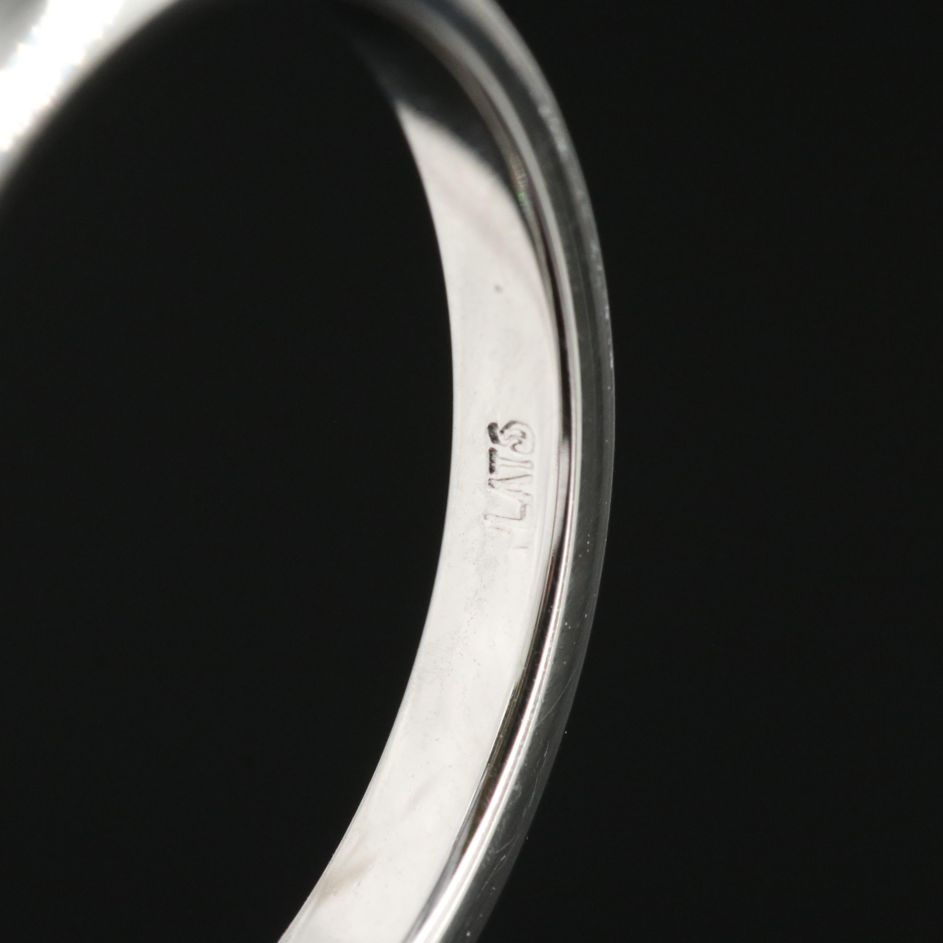 Platinum 2.40 CT Lab Grown Diamond Solitaire Ring