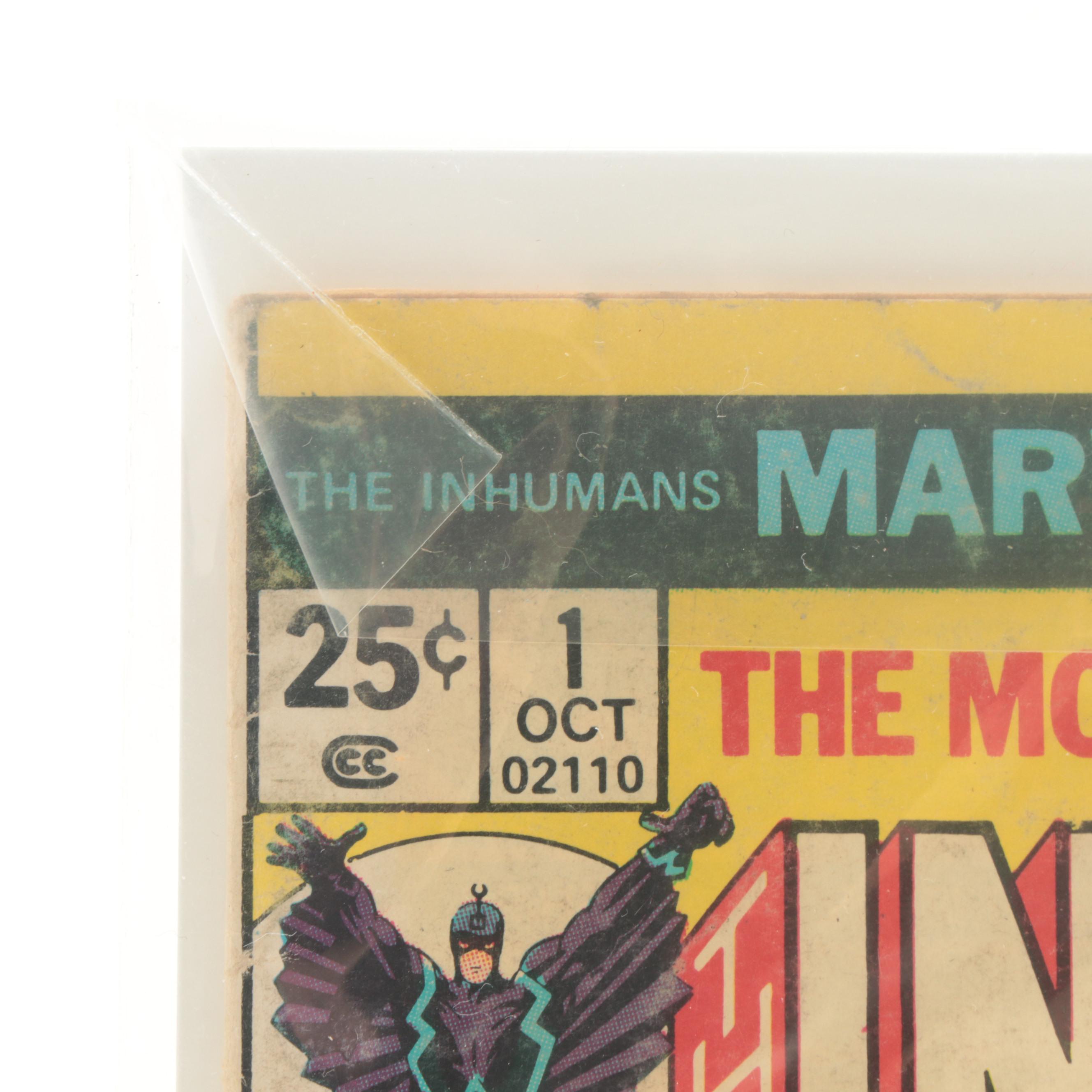 Marvel Bronze Age The Inhumans #1 and #2 Comic Books, 1975