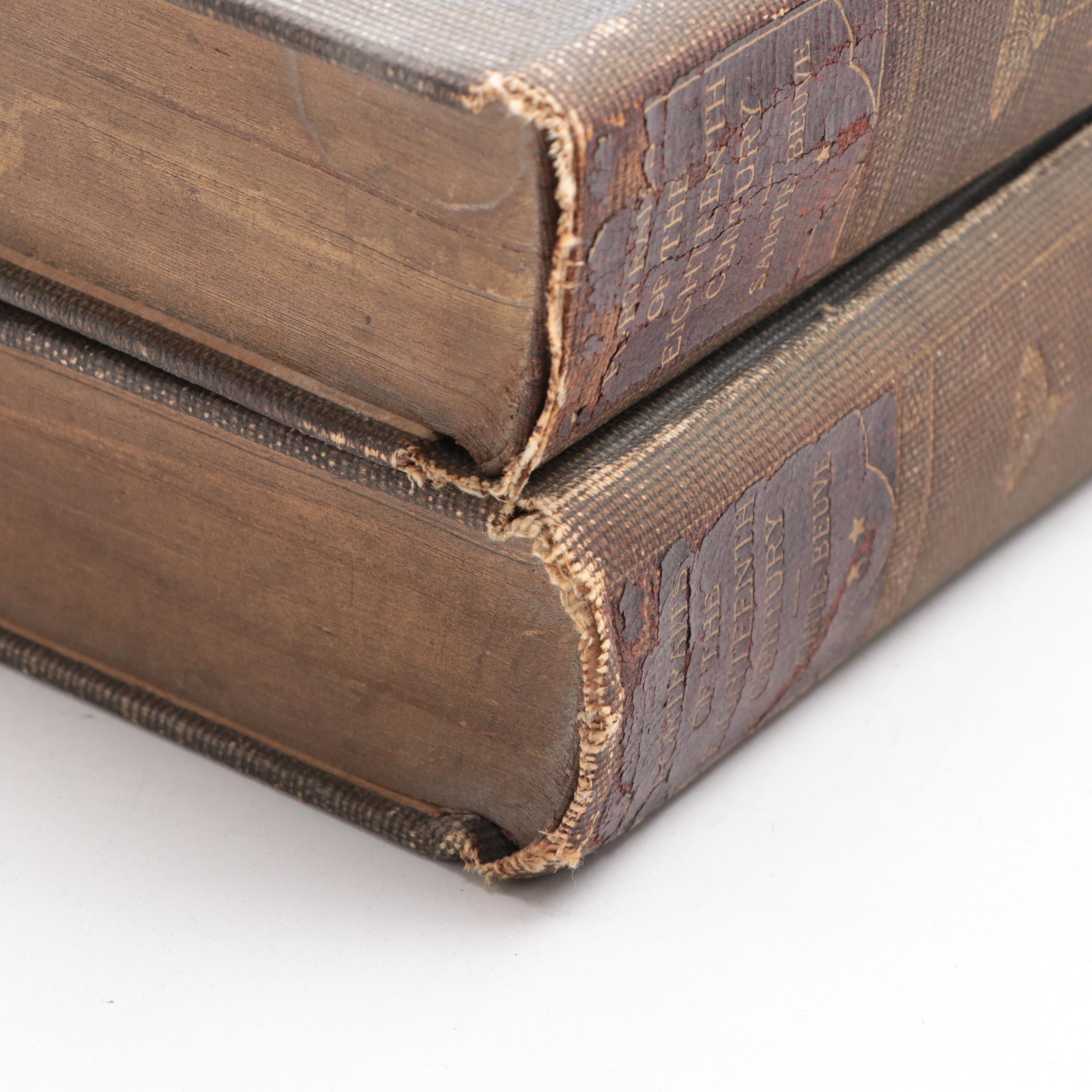 "Portraits of the Eighteenth Century" Complete Set by C. A. Sainte-Beuve, 1905