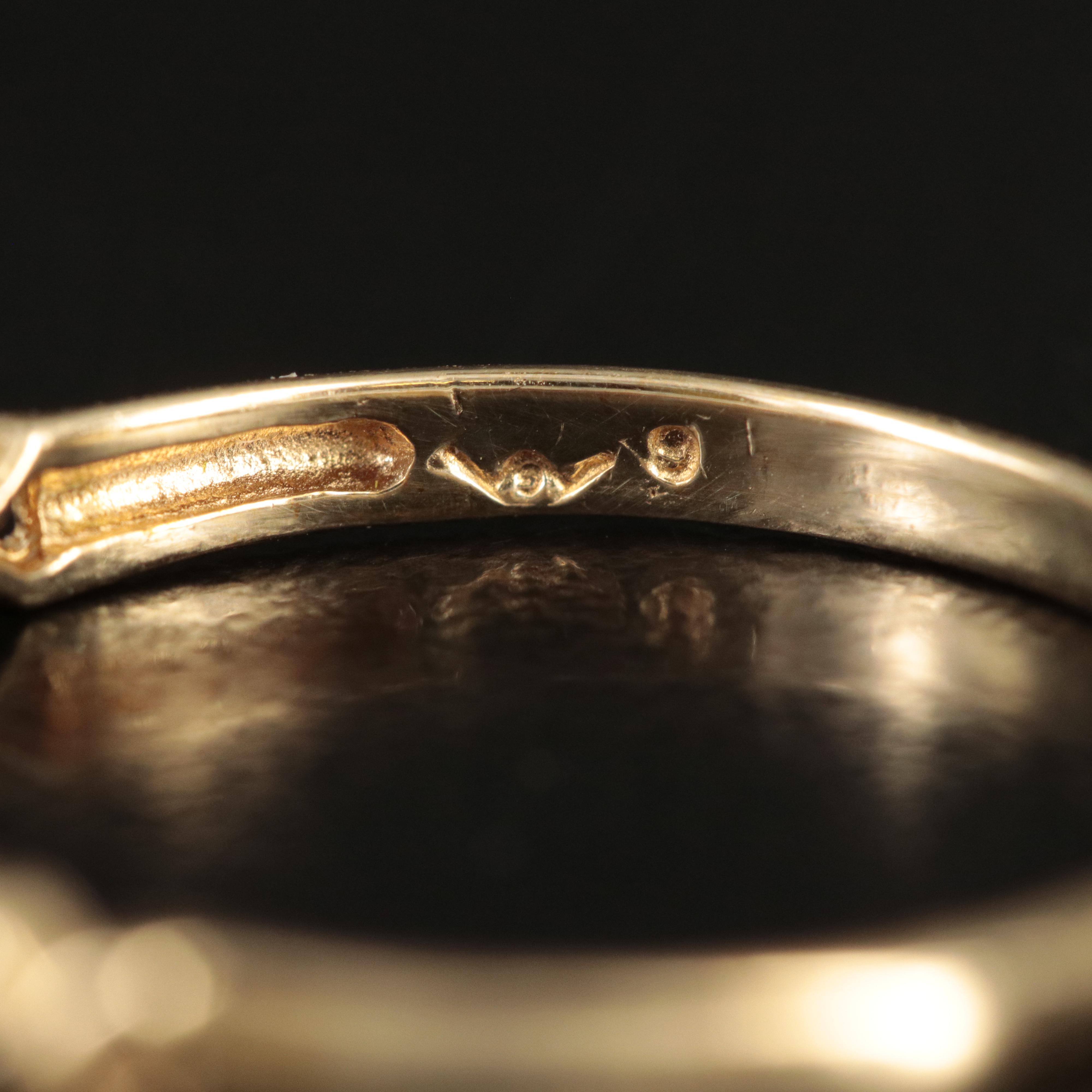 10K 0.02 CTW Diamond "X and O" Band