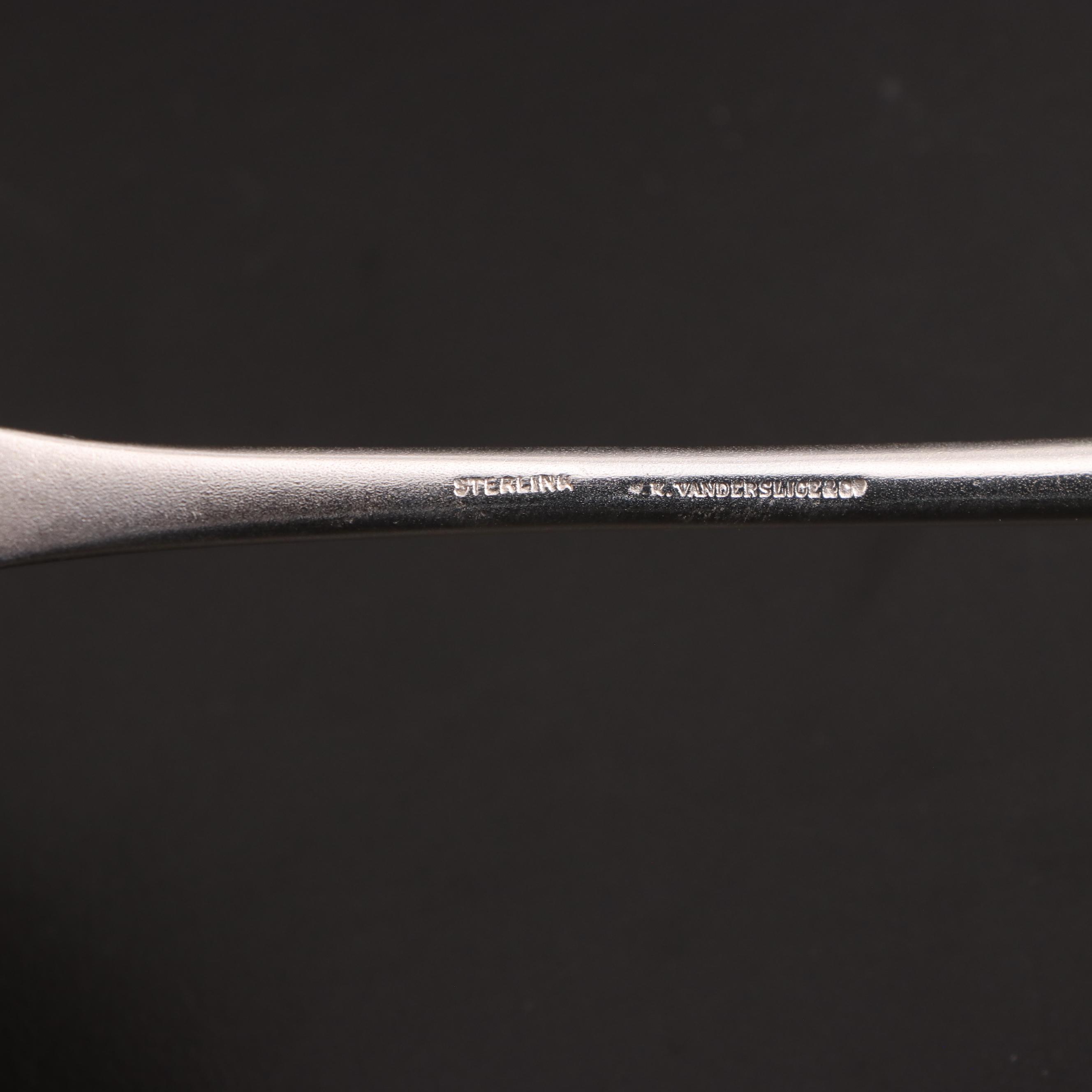 Tiffany & Co. "Japanese" and W. K. Vanderslice Sterling Silver Ladles