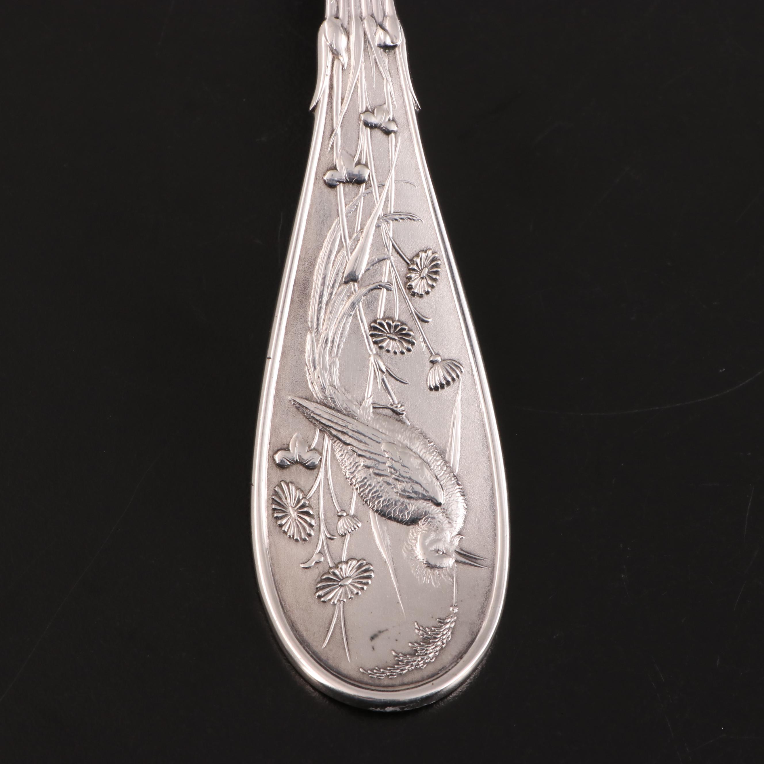 Tiffany & Co. "Japanese" and W. K. Vanderslice Sterling Silver Ladles