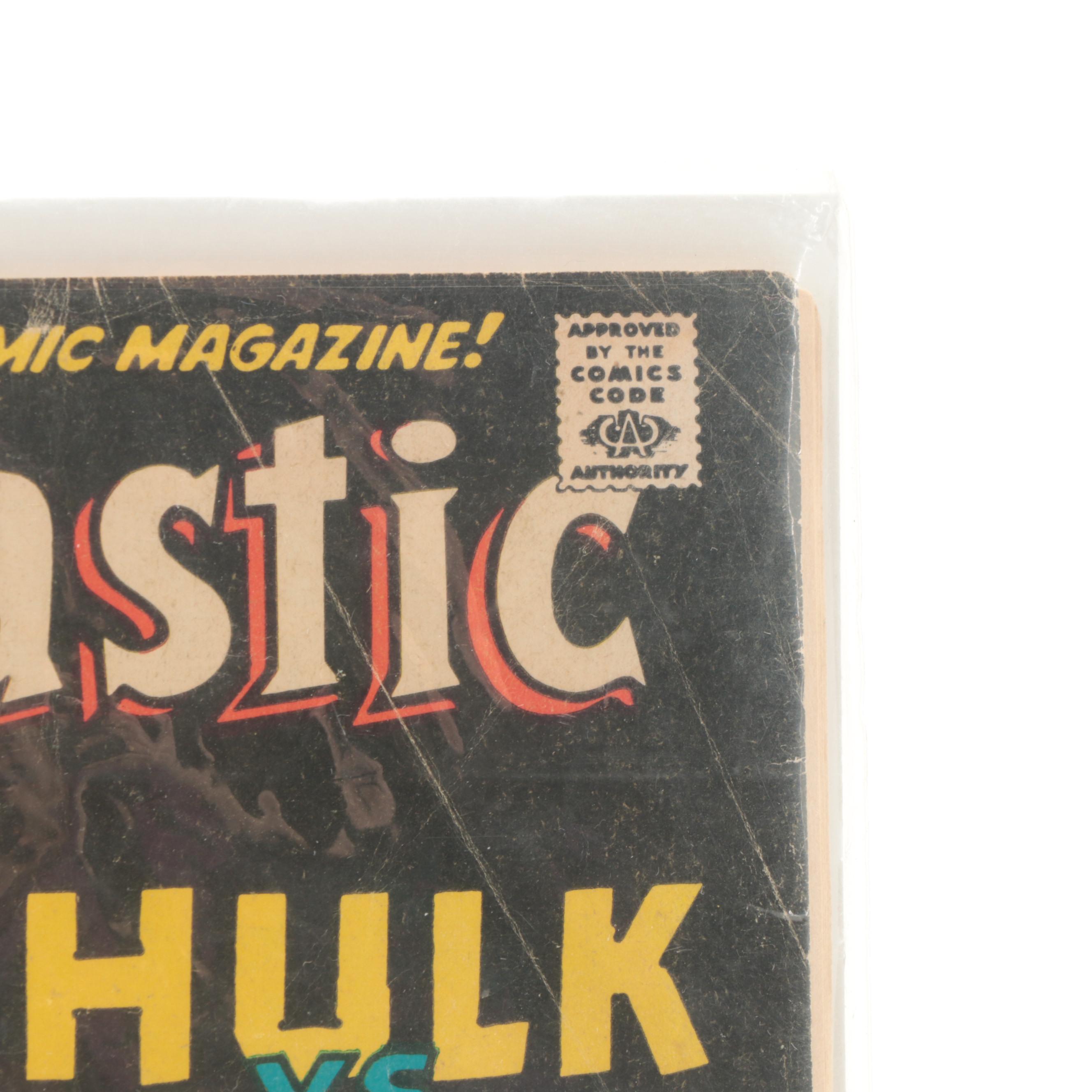 Marvel Bronze Age Fantastic Four #112 2nd Hulk vs. Thing Appearance Comic Book