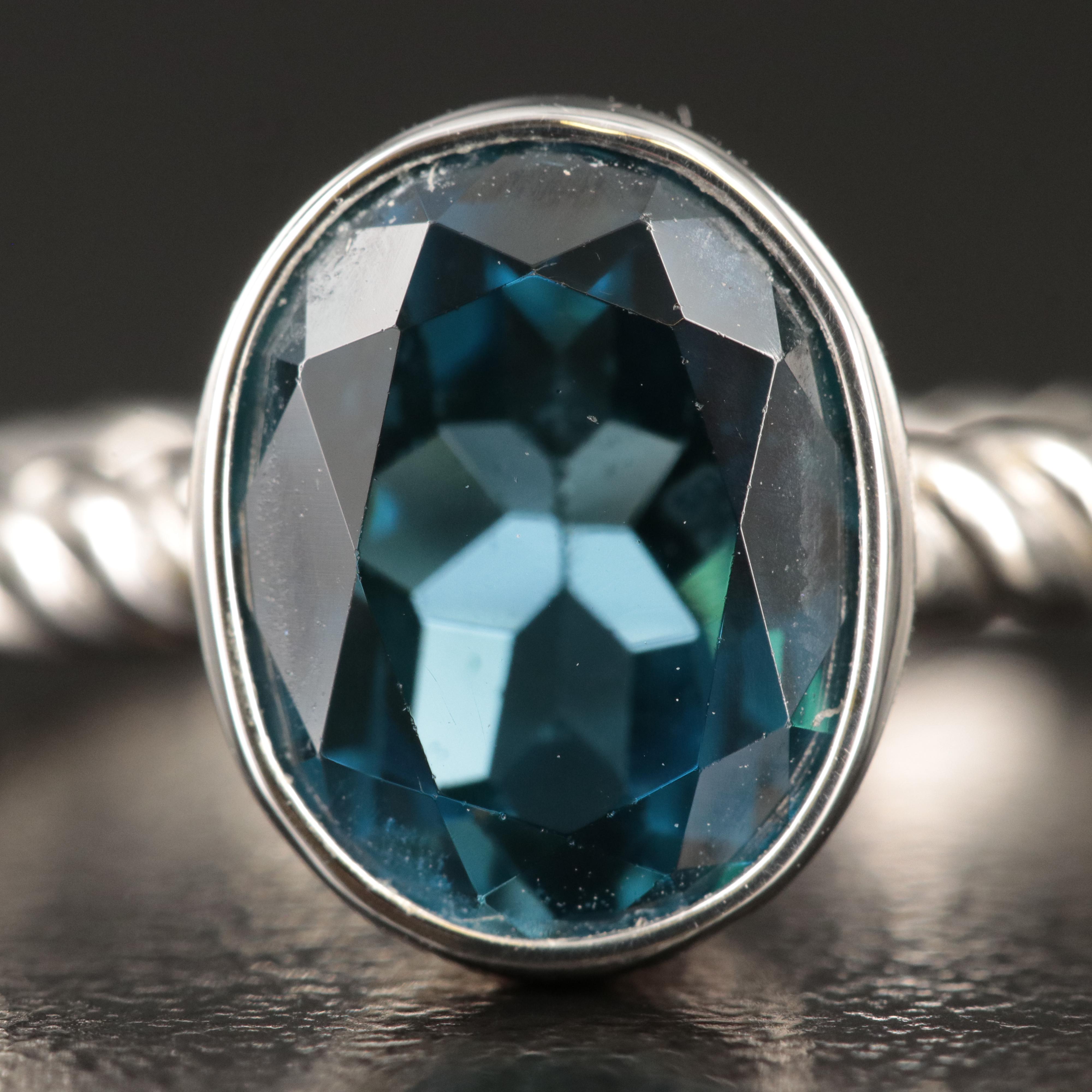 14K London Blue Topaz Ring