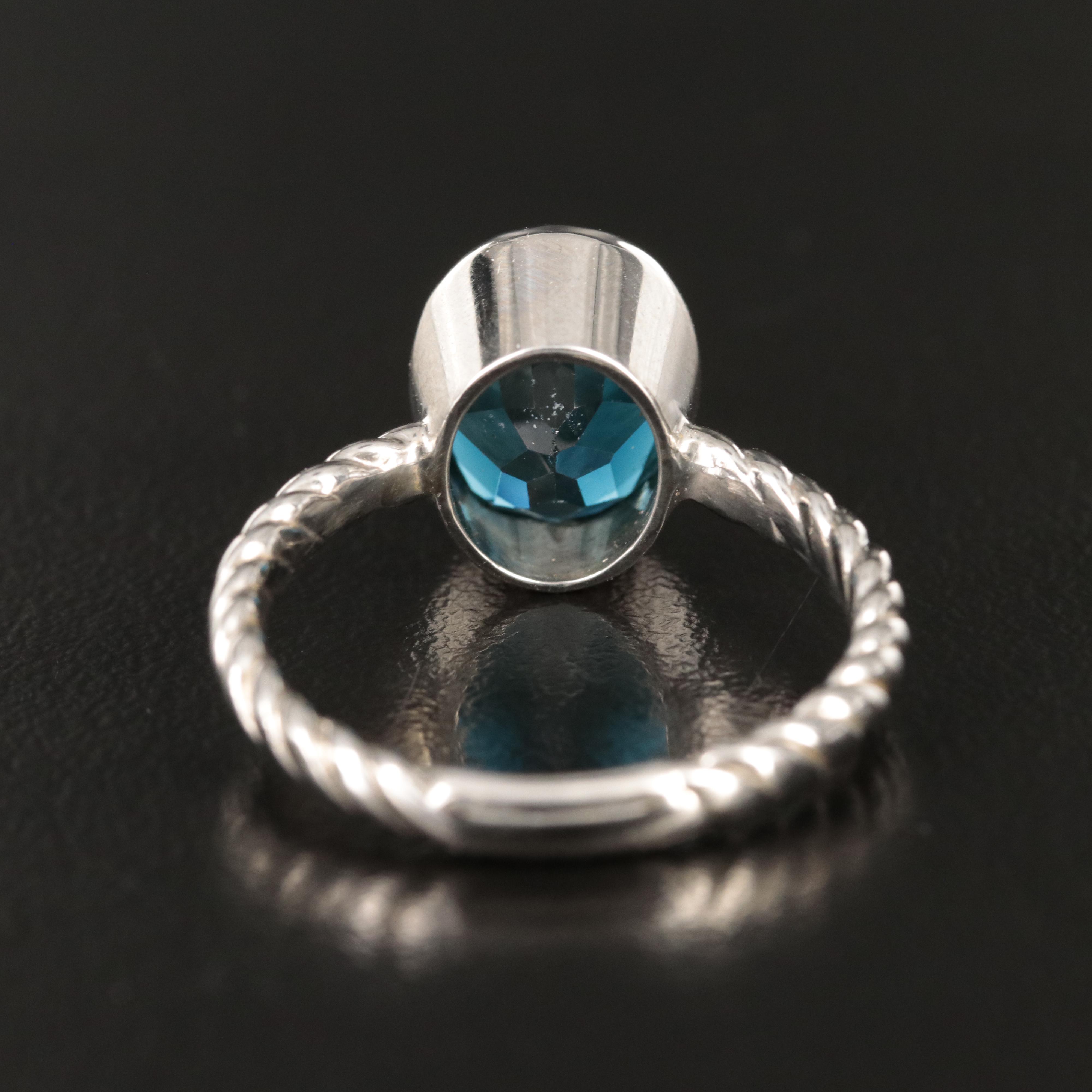 14K London Blue Topaz Ring
