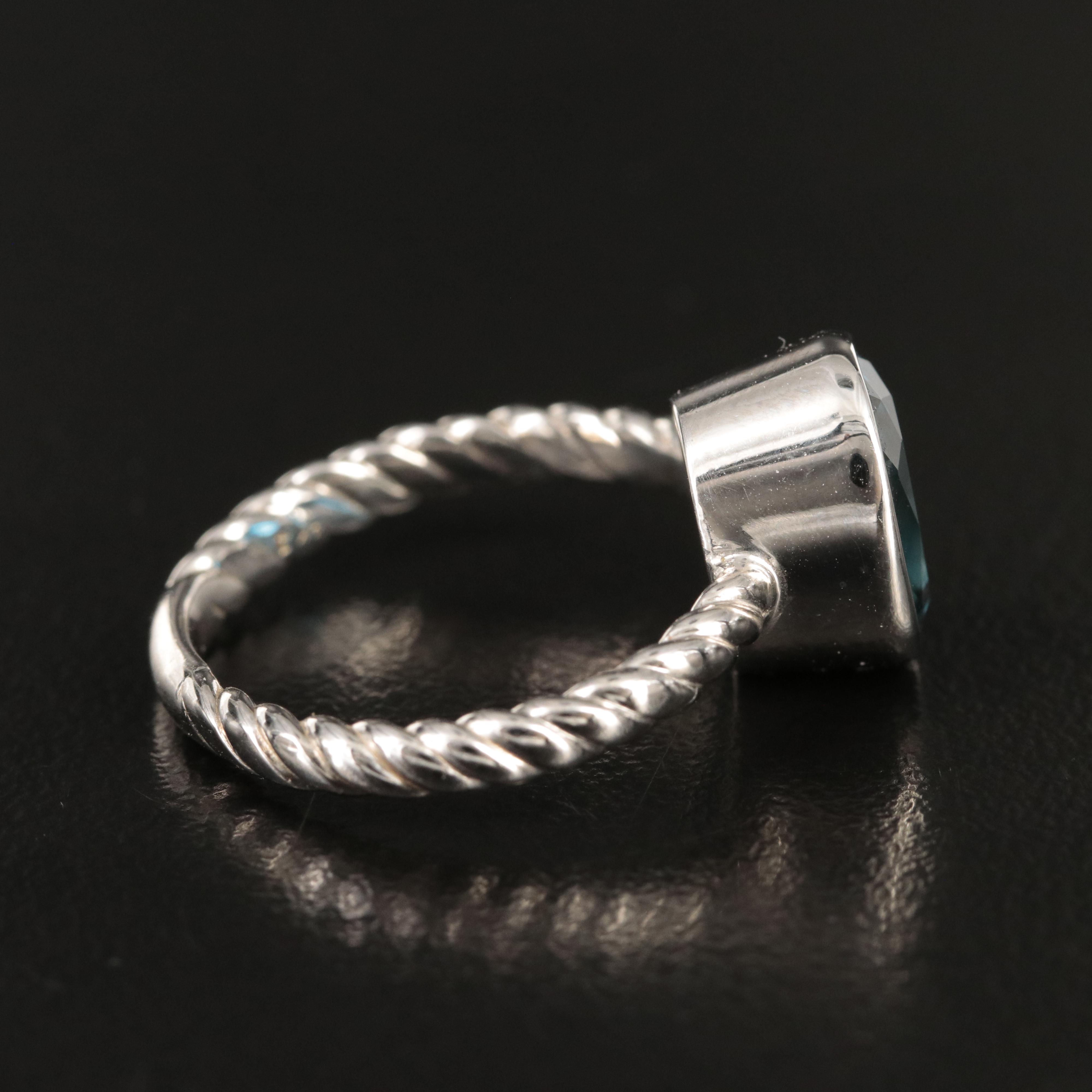 14K London Blue Topaz Ring