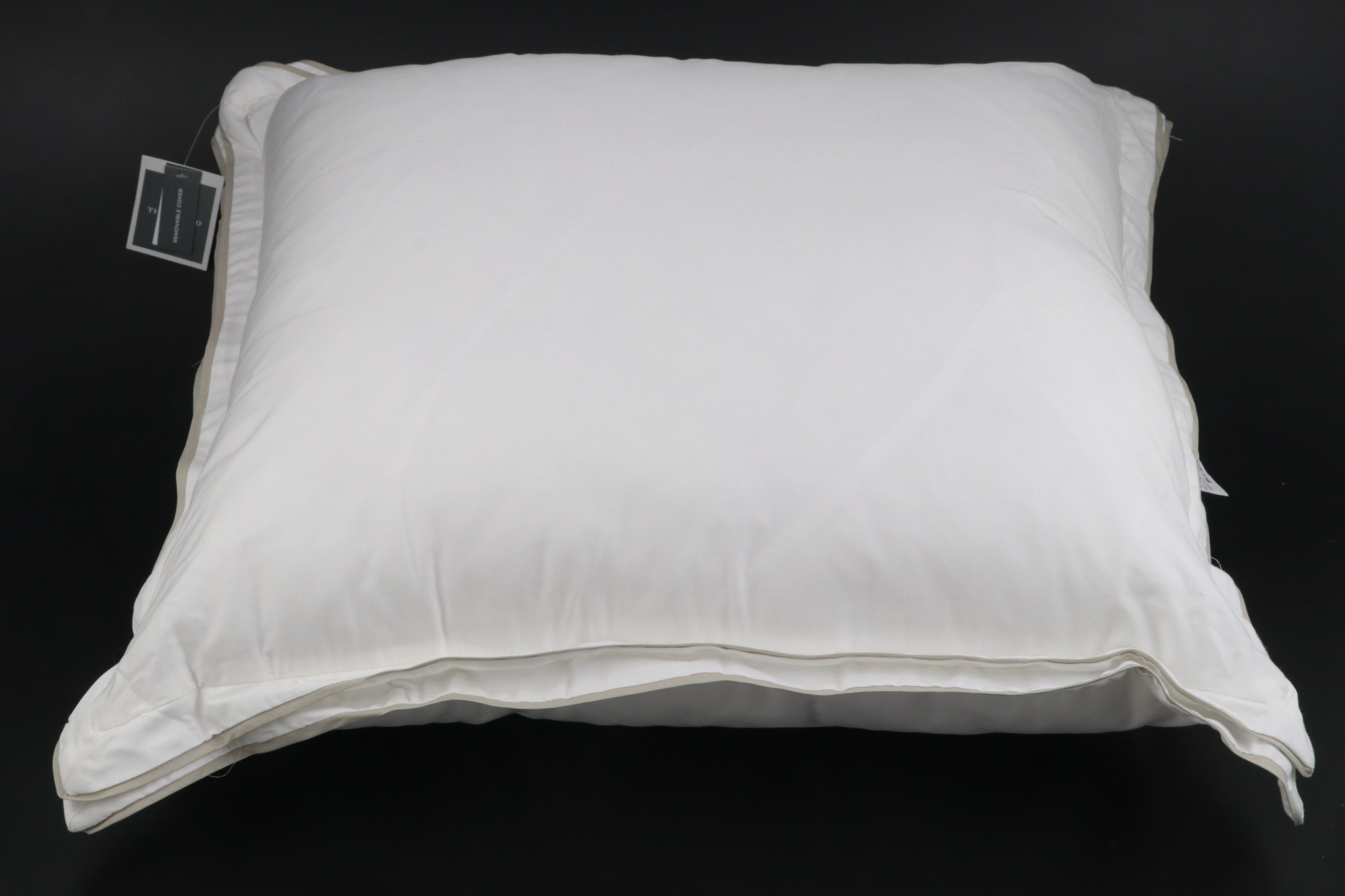 Three Threshold Signature Birch Border Euro Bed Pillows