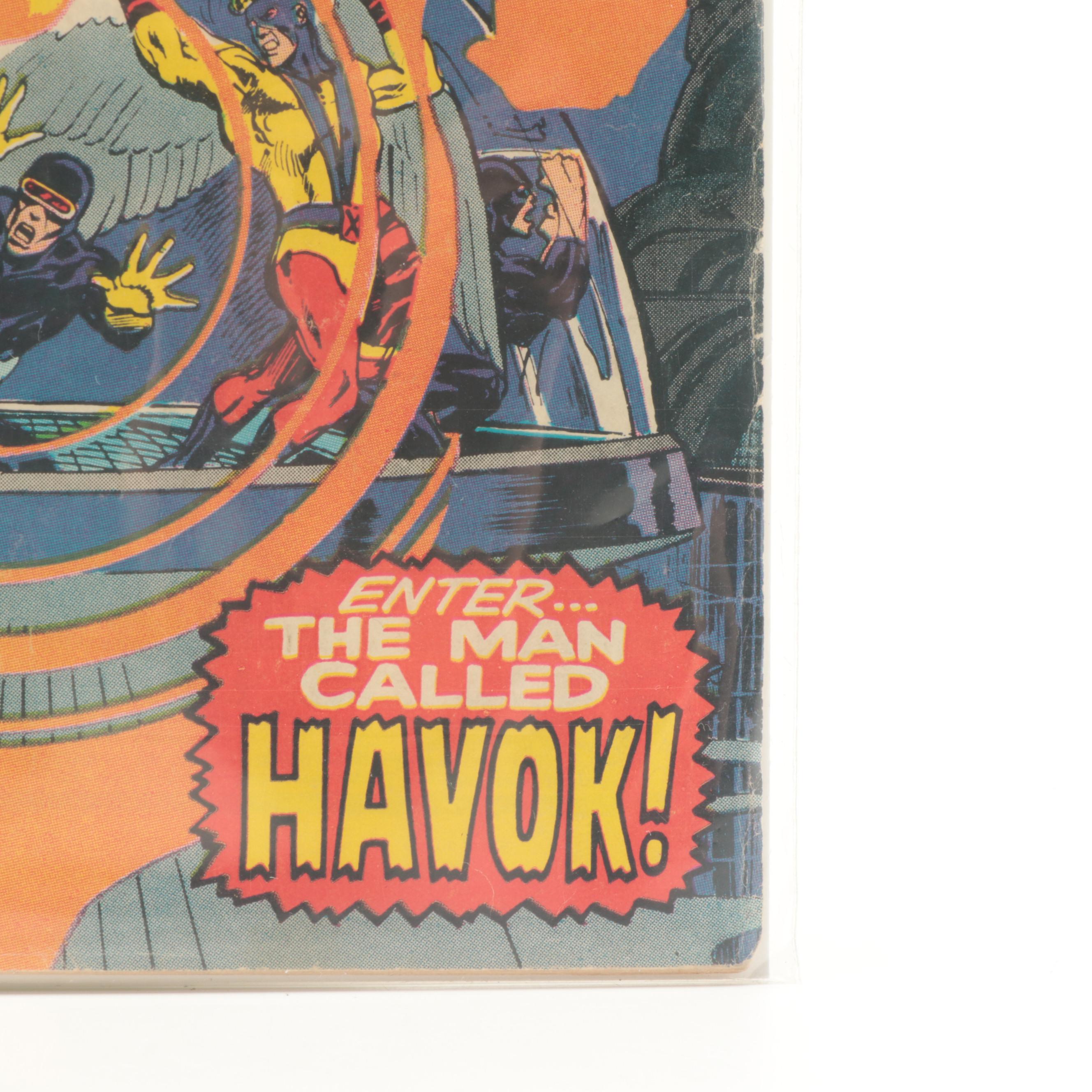 Marvel Silver Age X-Men #58 First Appearance of Havok Comic Book, 1969