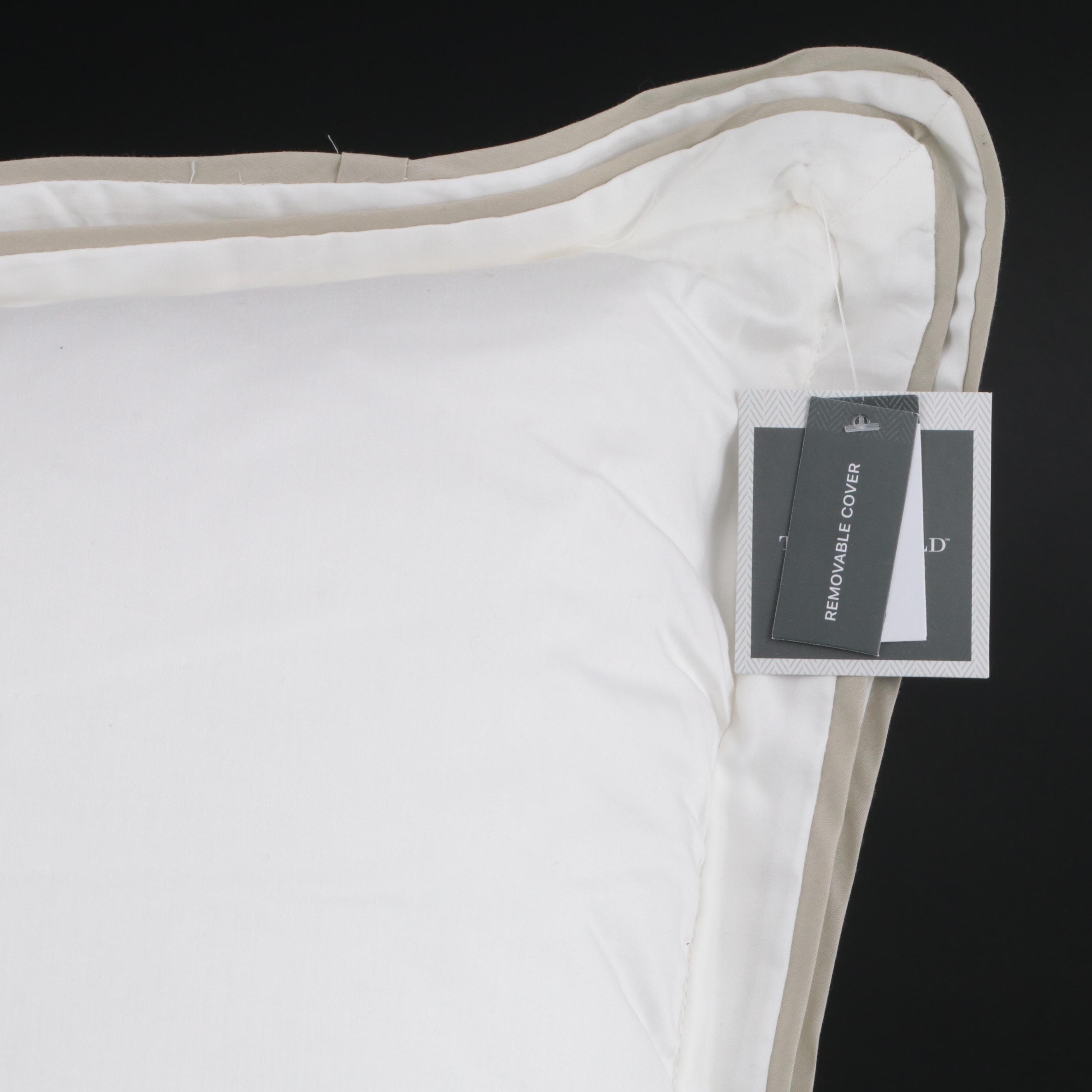 Three Threshold Signature Birch Border Euro Bed Pillows