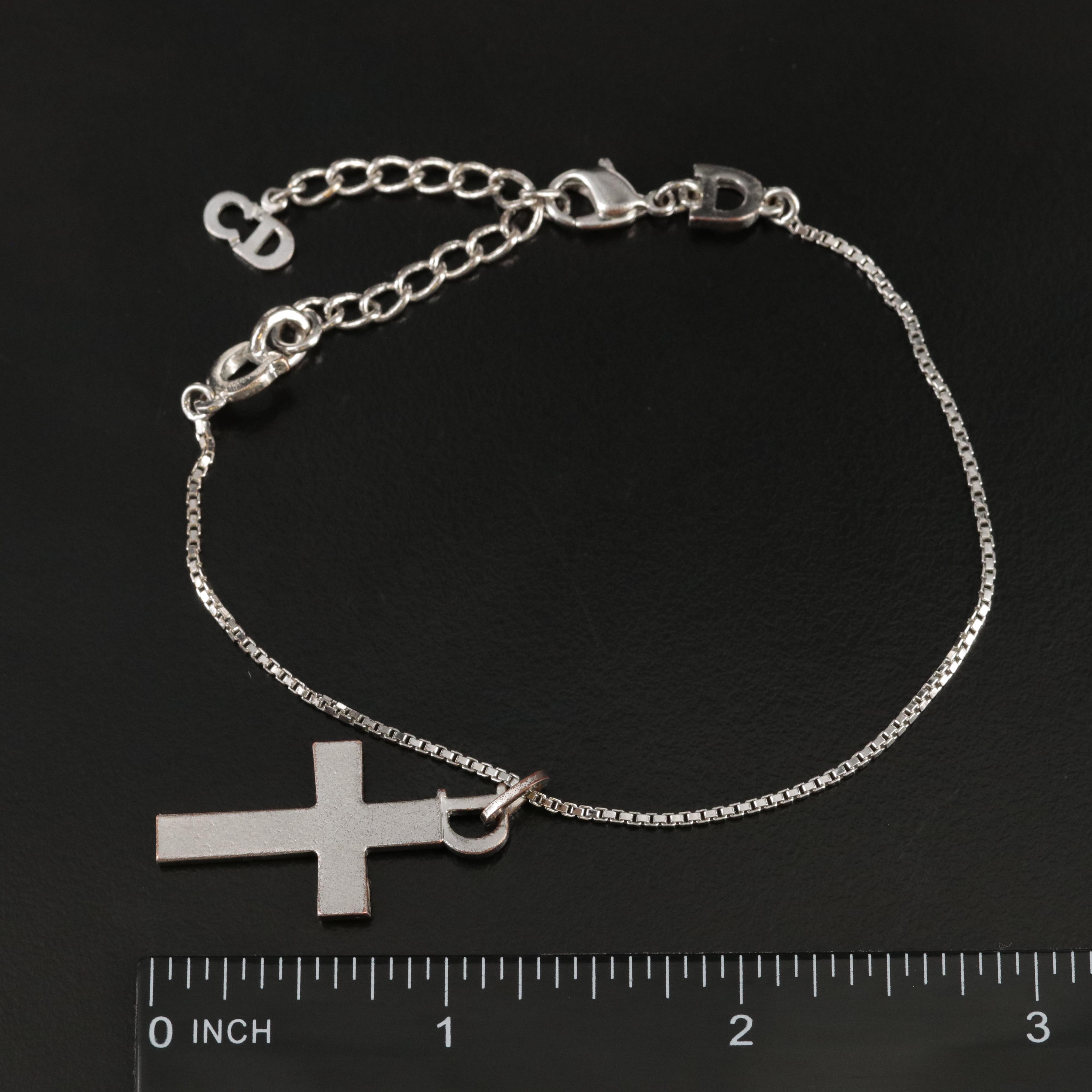 Christian Dior Cross Bracelet