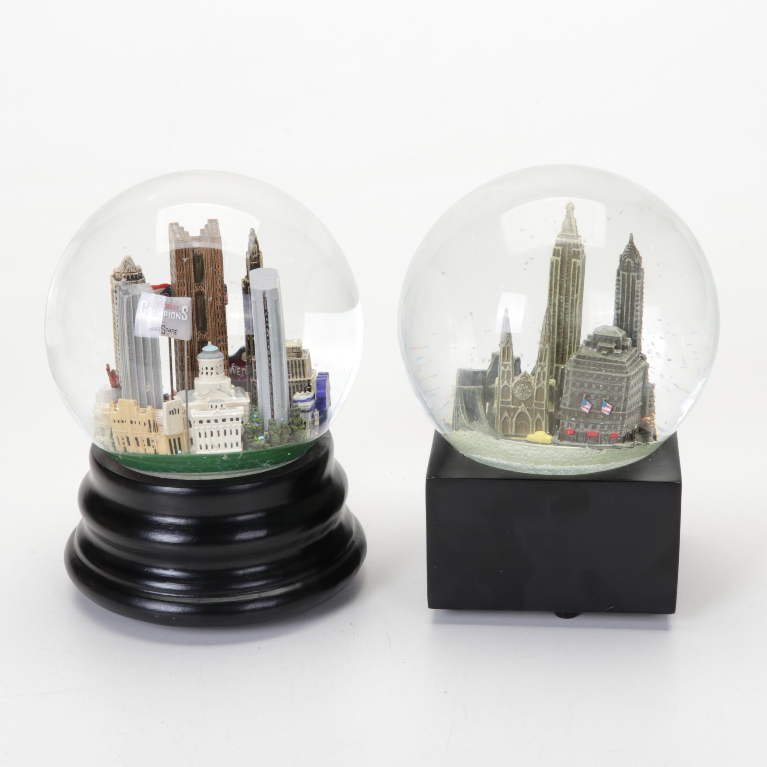 Waterford Crystal, Neiman Marcus, Coach and More Snow Globes