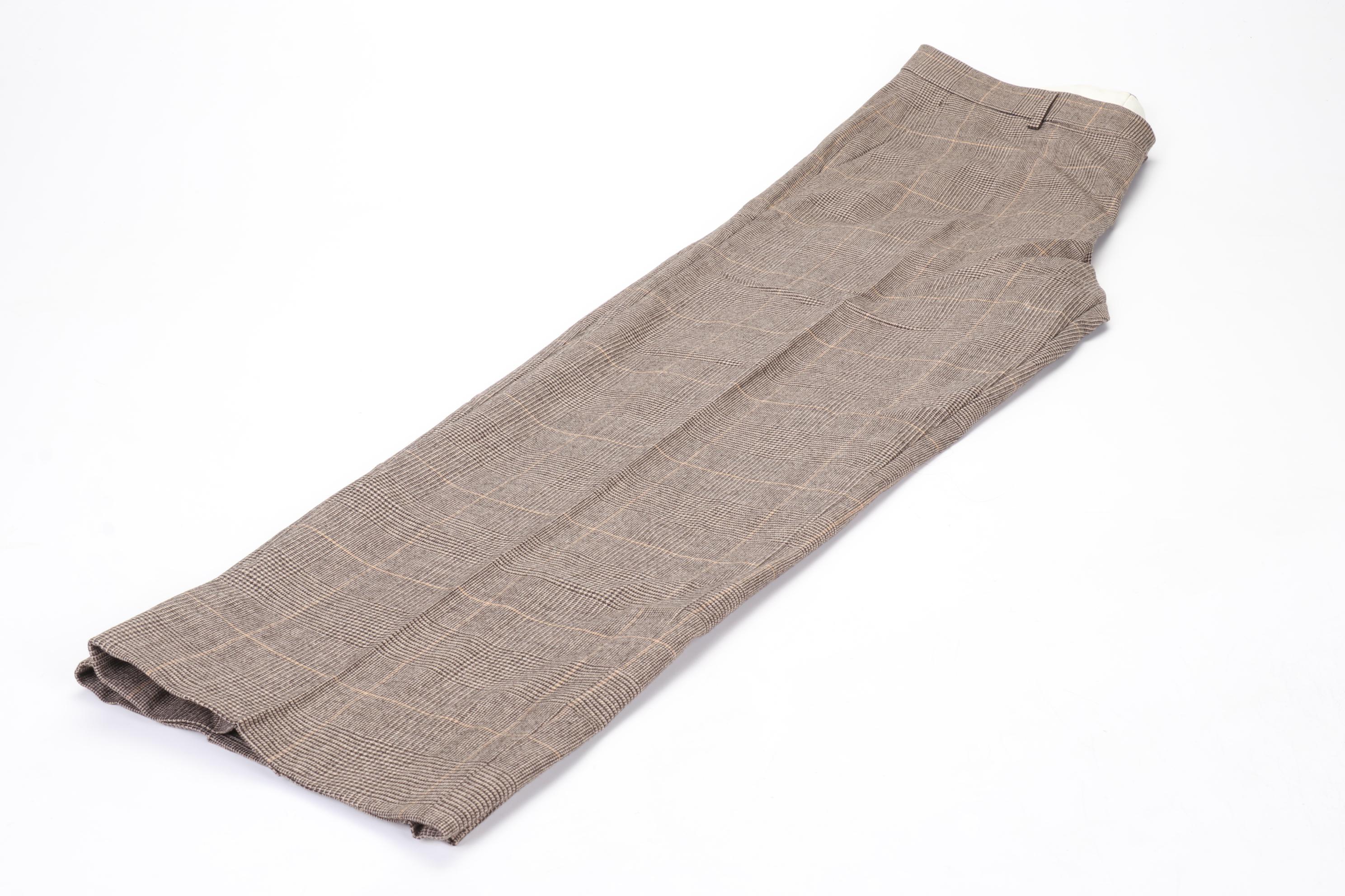 Men's Giorgio Armani, Michael Kors, and ETRO Wool Dress Pants