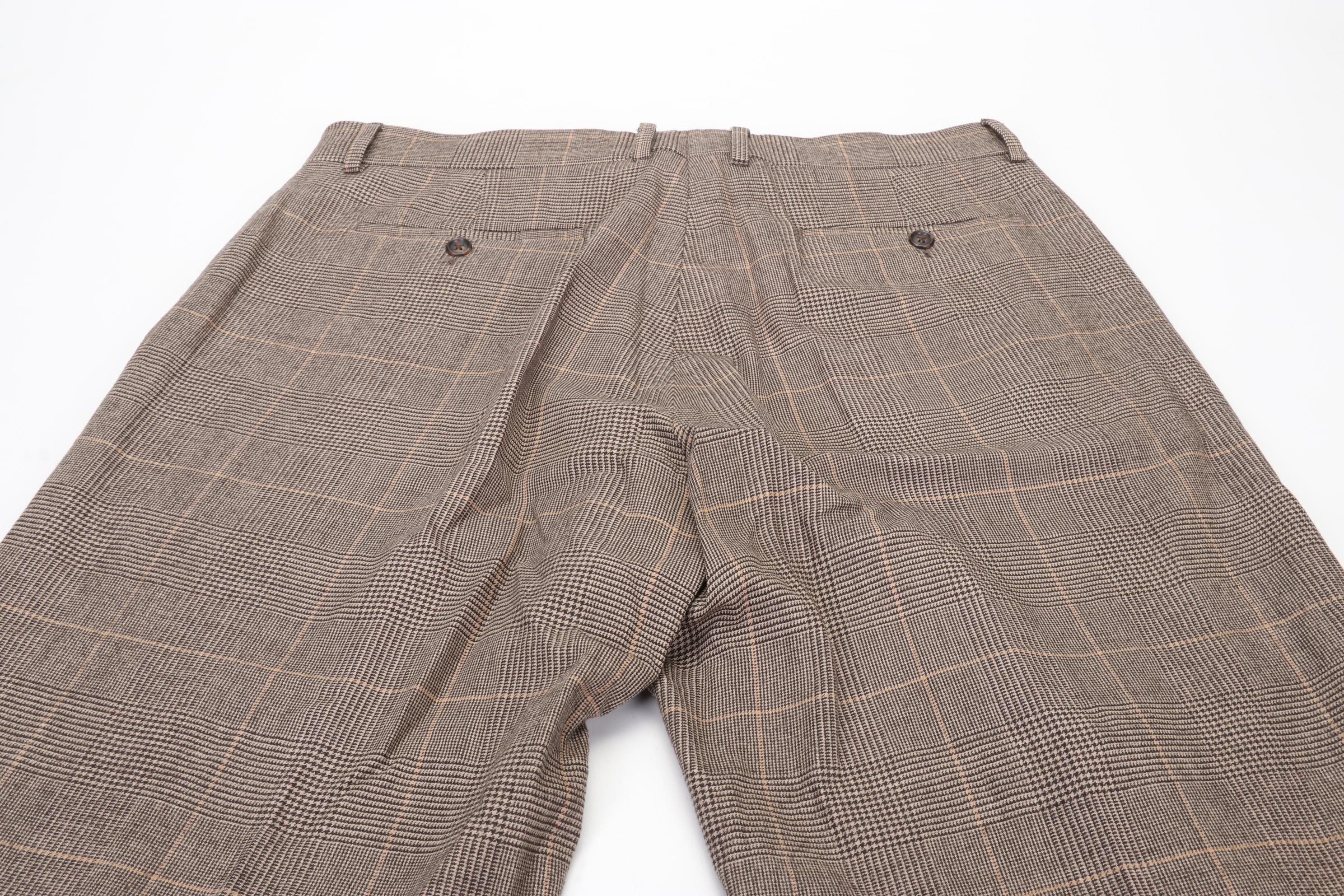 Men's Giorgio Armani, Michael Kors, and ETRO Wool Dress Pants