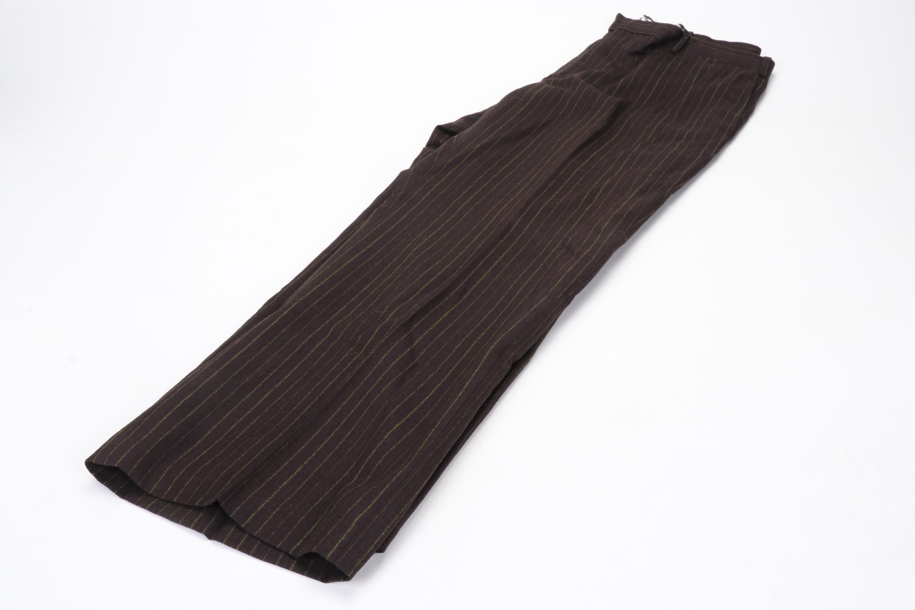 Men's Giorgio Armani, Michael Kors, and ETRO Wool Dress Pants