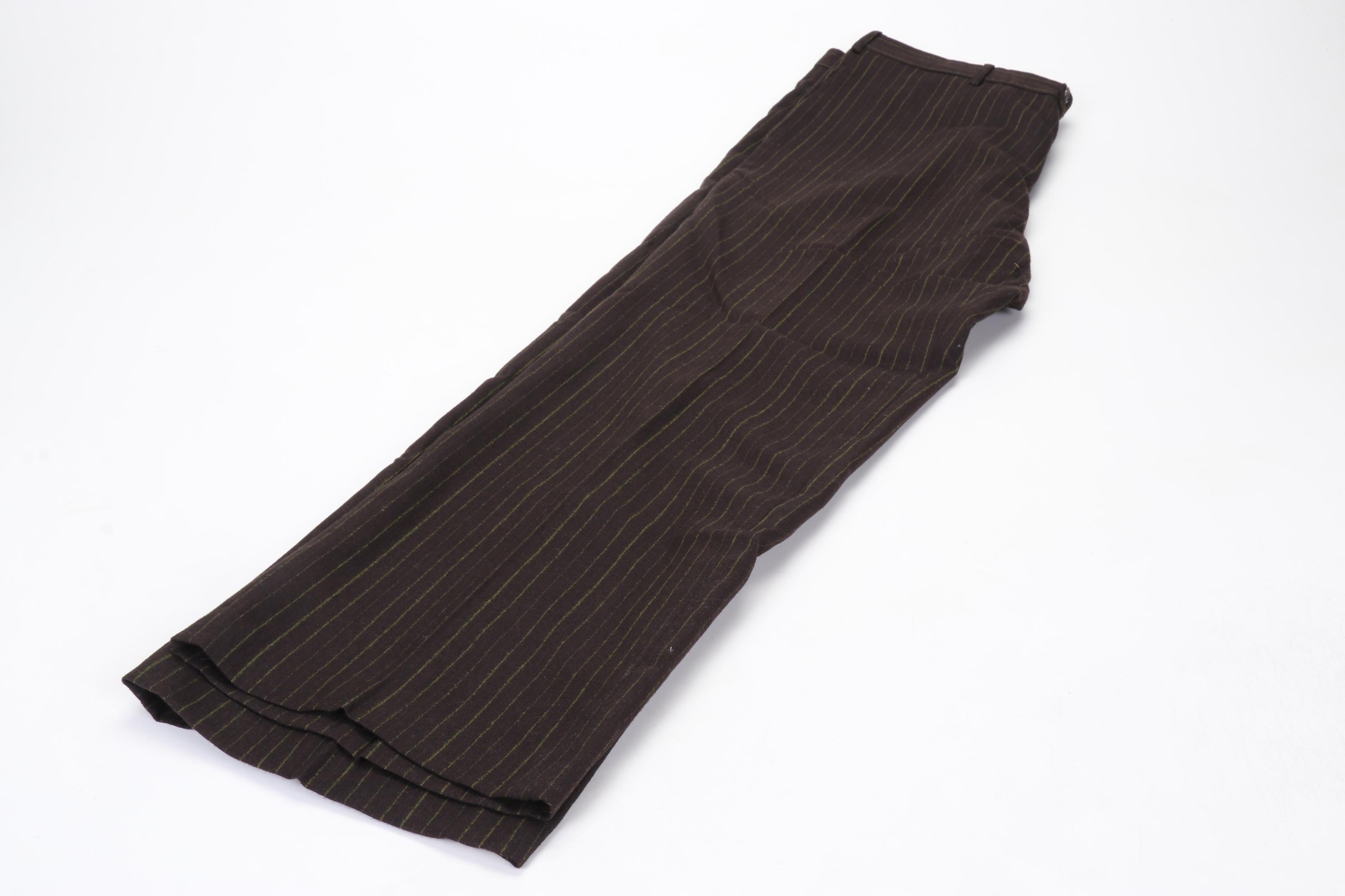 Men's Giorgio Armani, Michael Kors, and ETRO Wool Dress Pants
