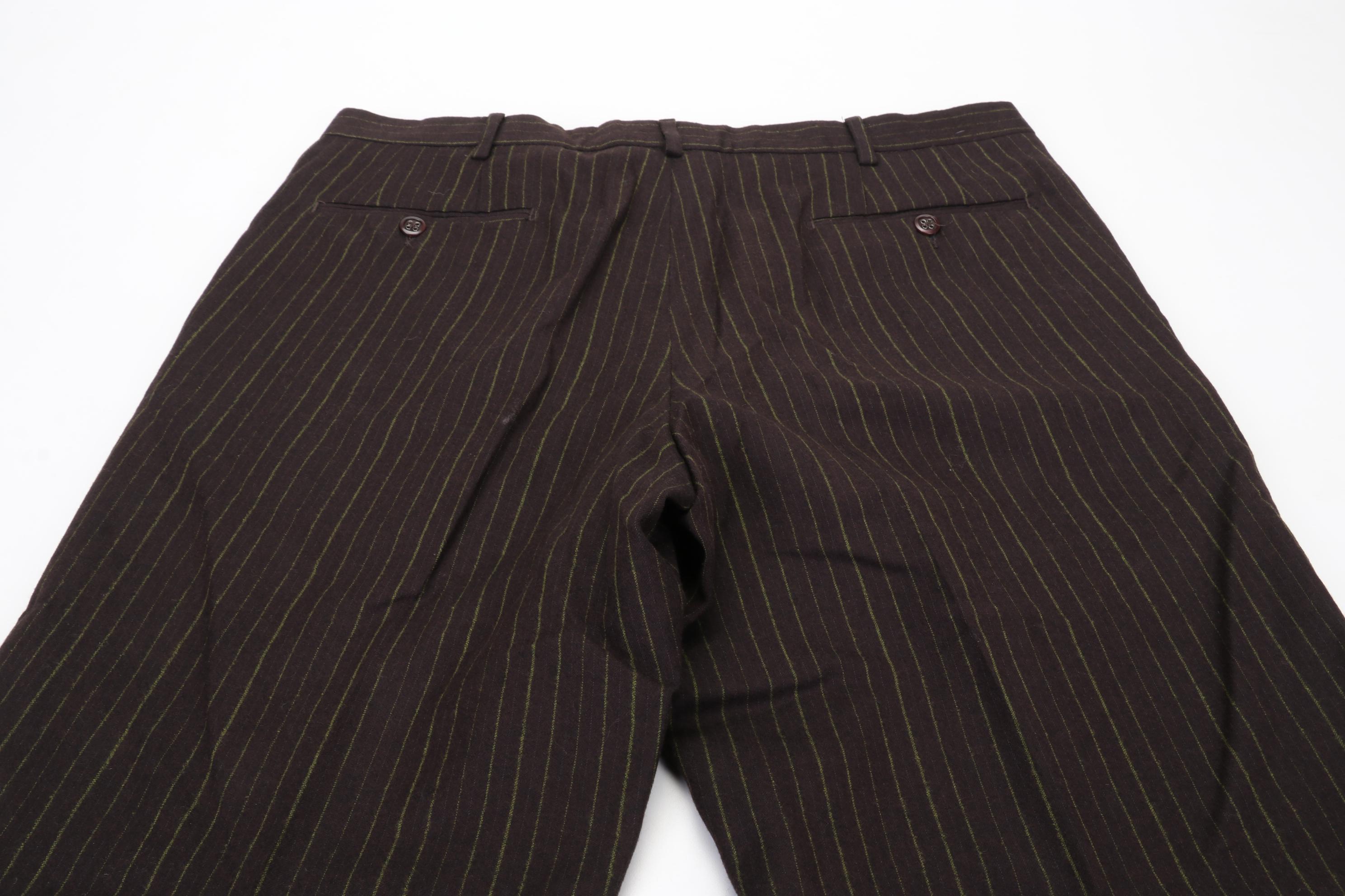 Men's Giorgio Armani, Michael Kors, and ETRO Wool Dress Pants