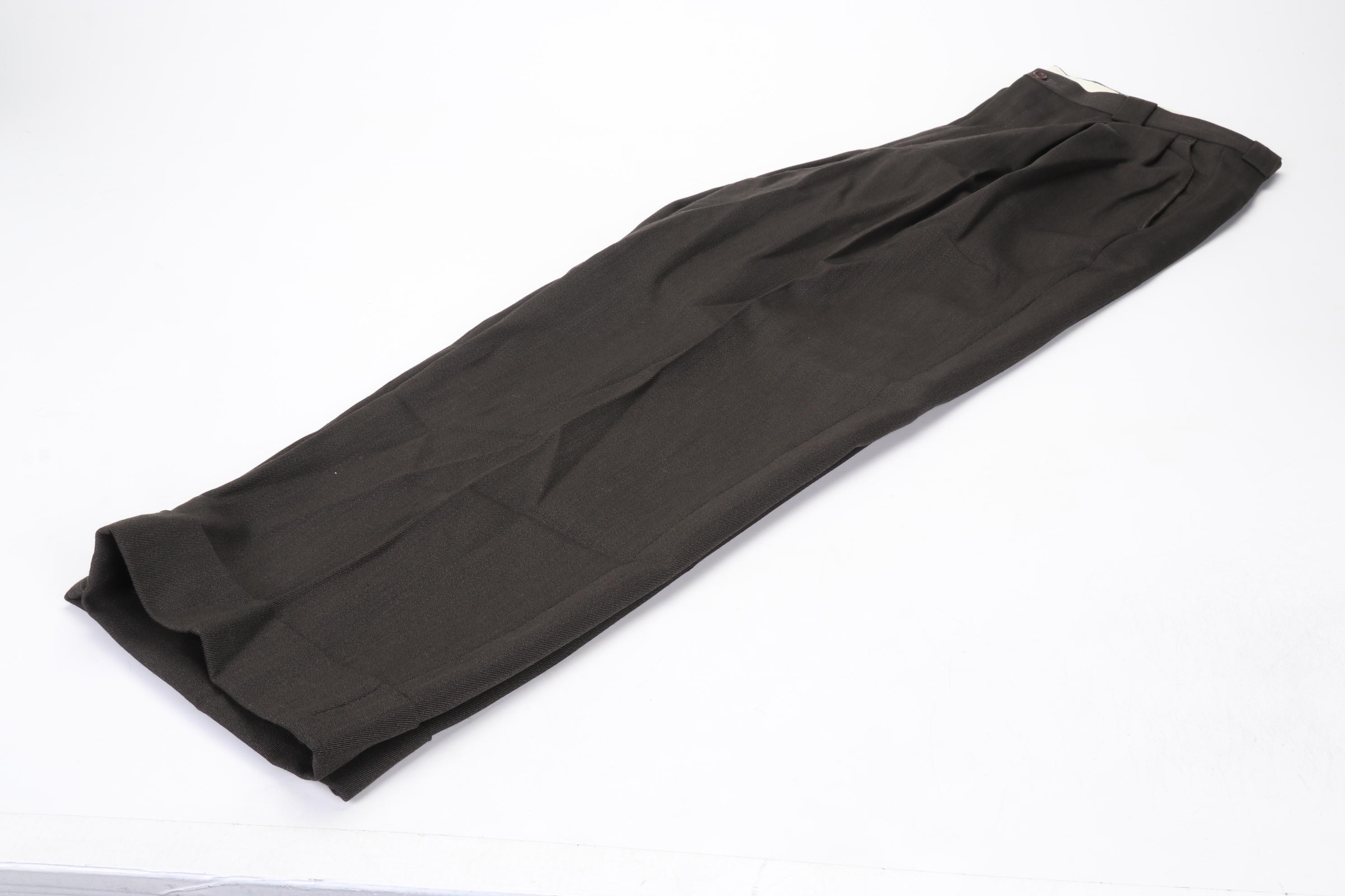 Men's Giorgio Armani, Michael Kors, and ETRO Wool Dress Pants