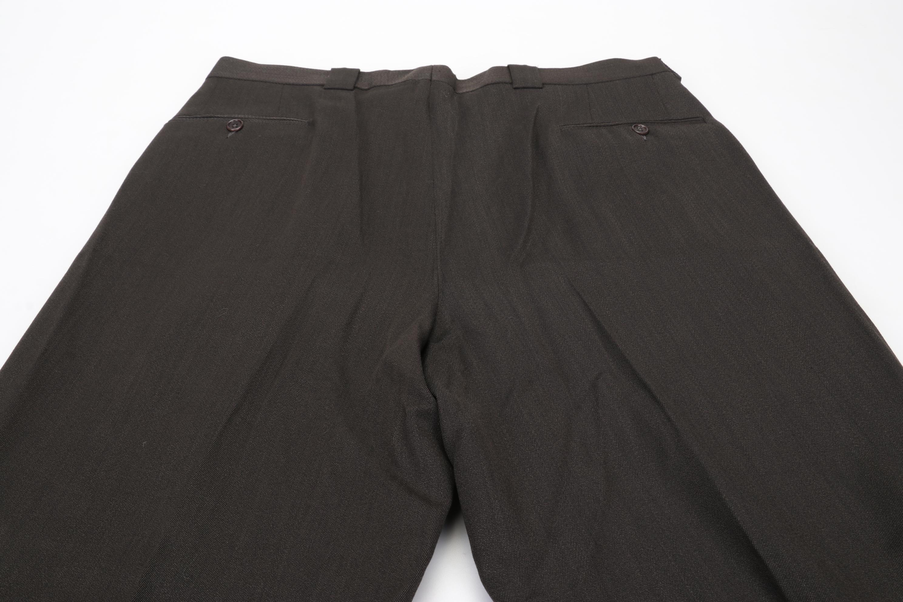 Men's Giorgio Armani, Michael Kors, and ETRO Wool Dress Pants