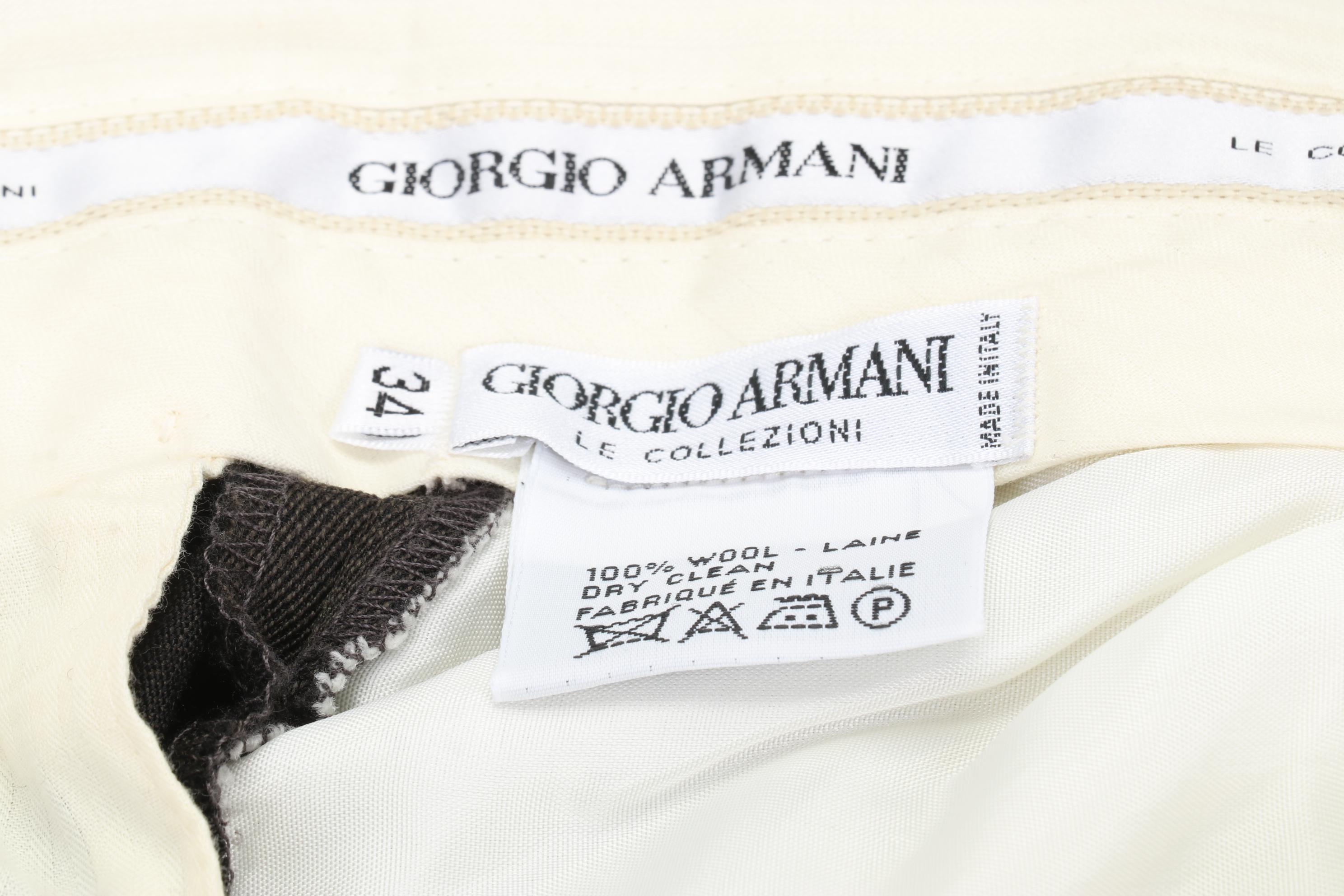 Men's Giorgio Armani, Michael Kors, and ETRO Wool Dress Pants