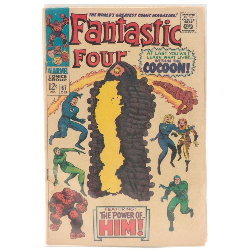 Marvel Silver Age "Fantastic Four" Vol. 1 #67 Comic Book, 1967