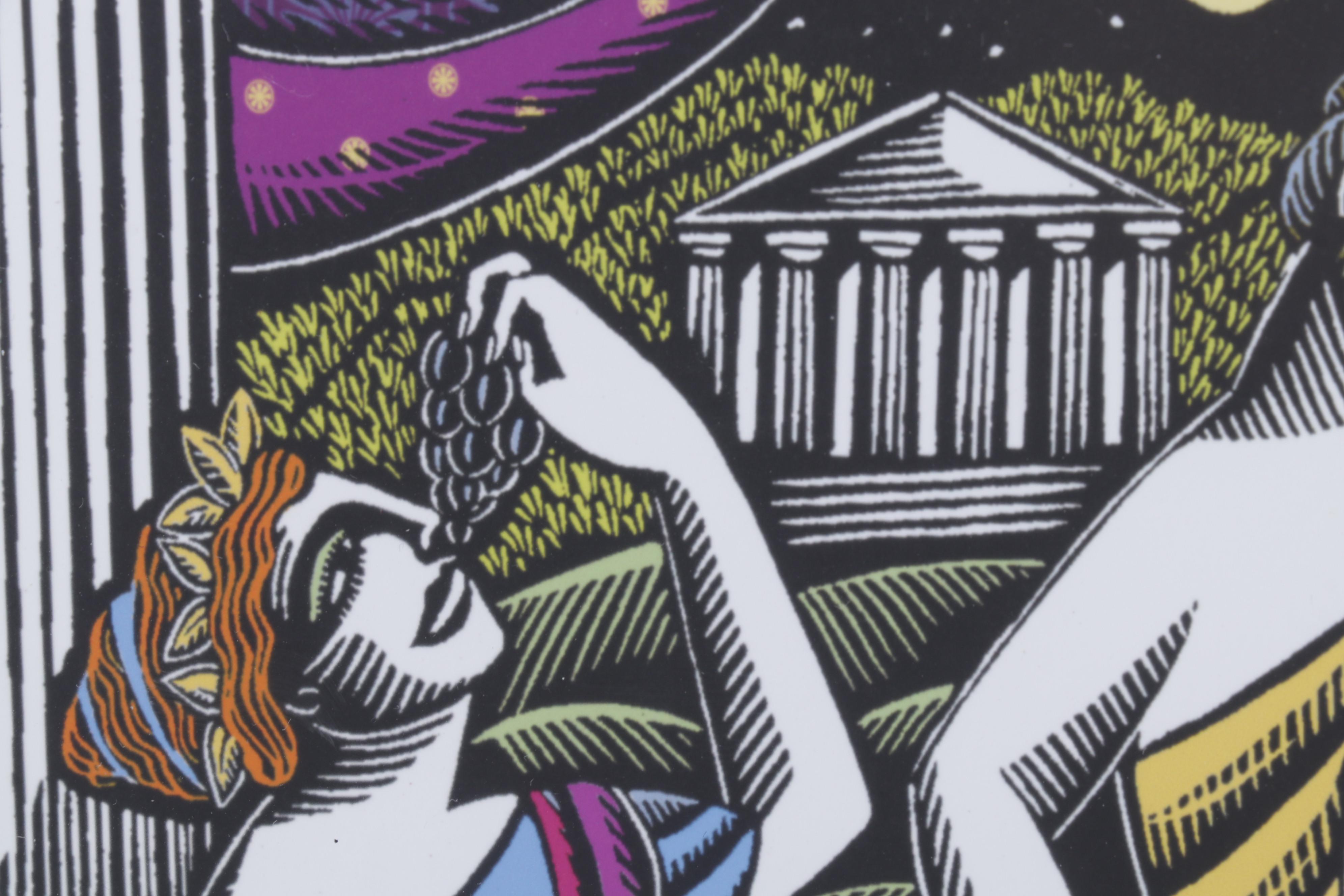 Evangelia Philippidis Giclées "Ancient Evenings" and "Celestial Lovers"