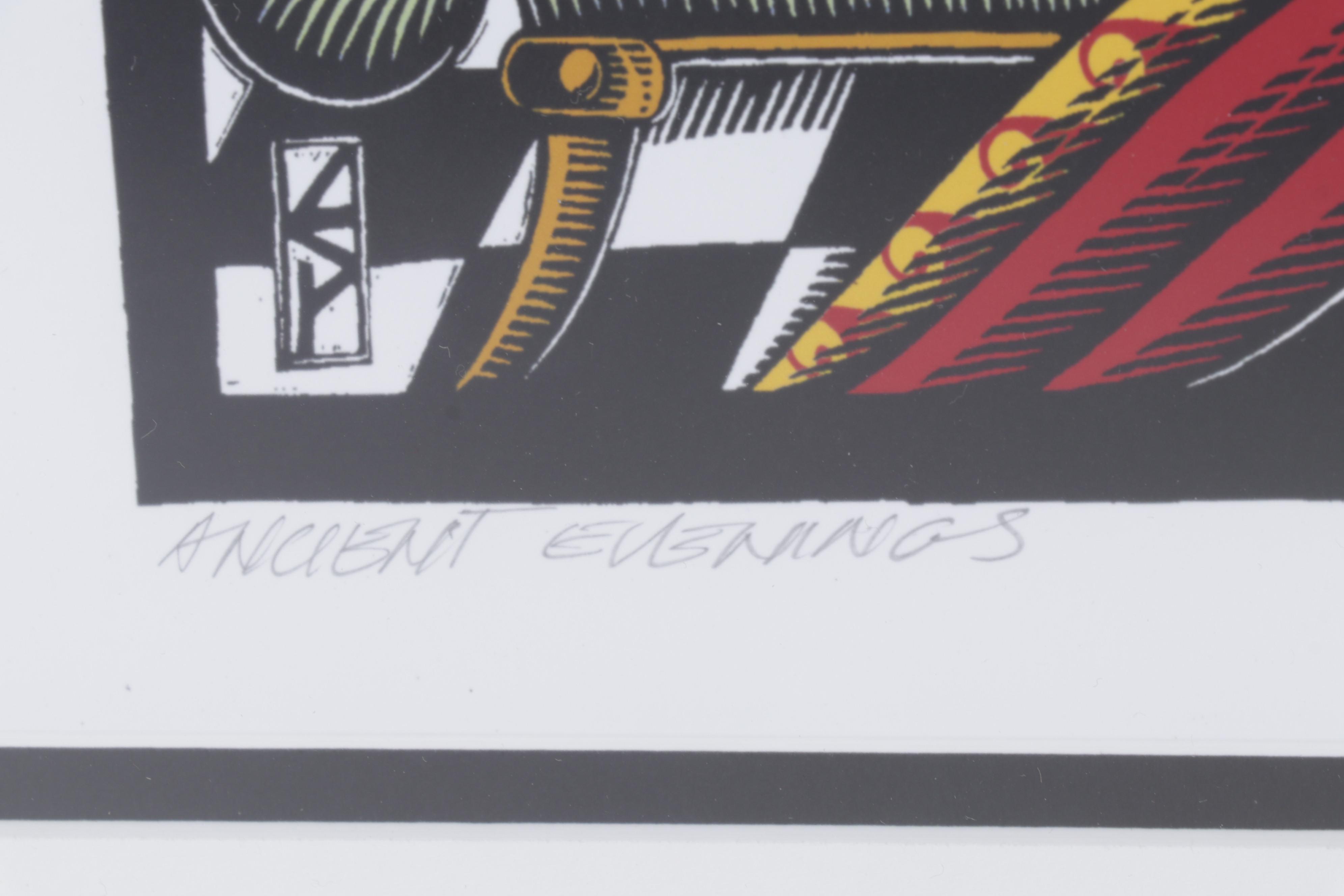 Evangelia Philippidis Giclées "Ancient Evenings" and "Celestial Lovers"