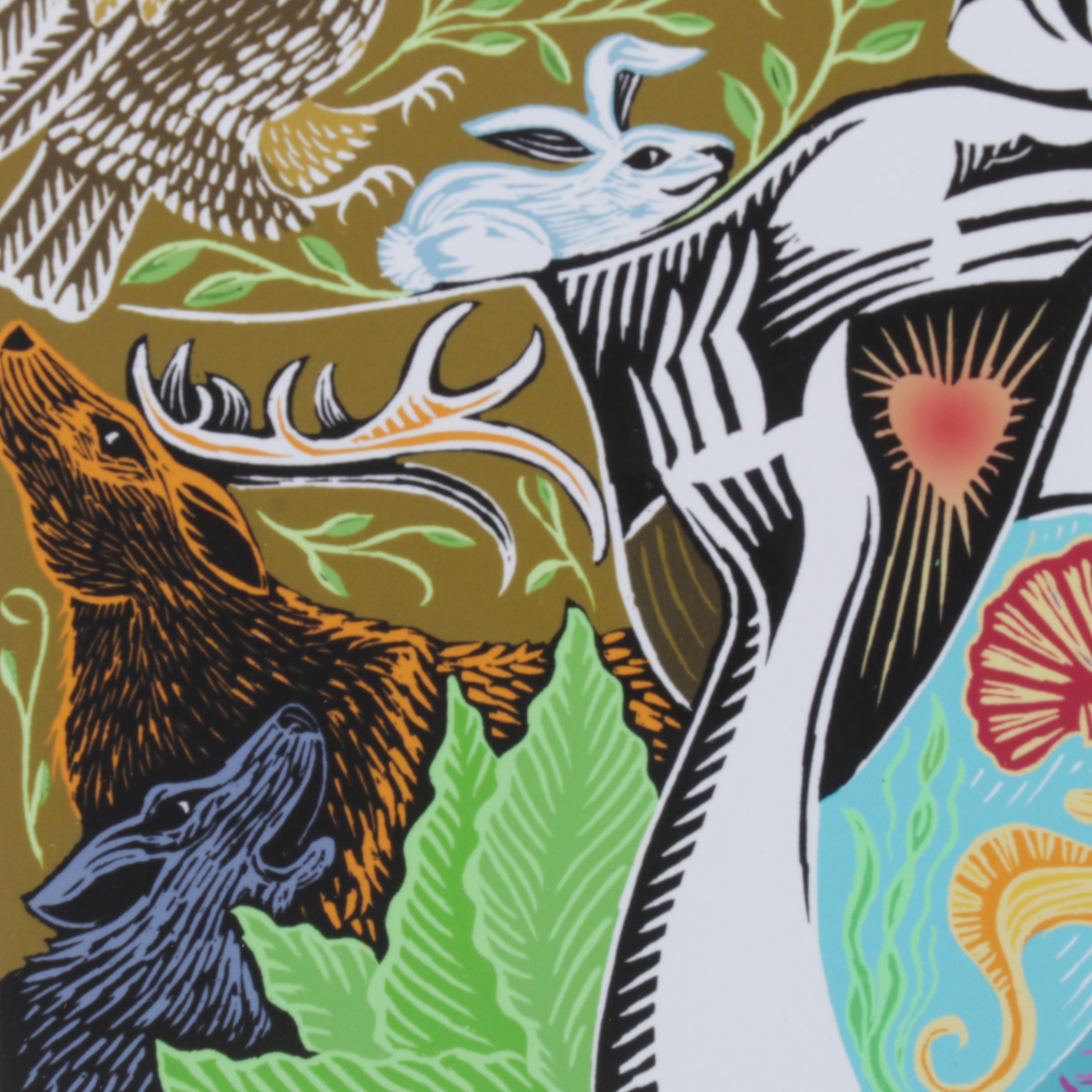 Evangelia Philippidis Giclées "Ancient Evenings" and "Celestial Lovers"