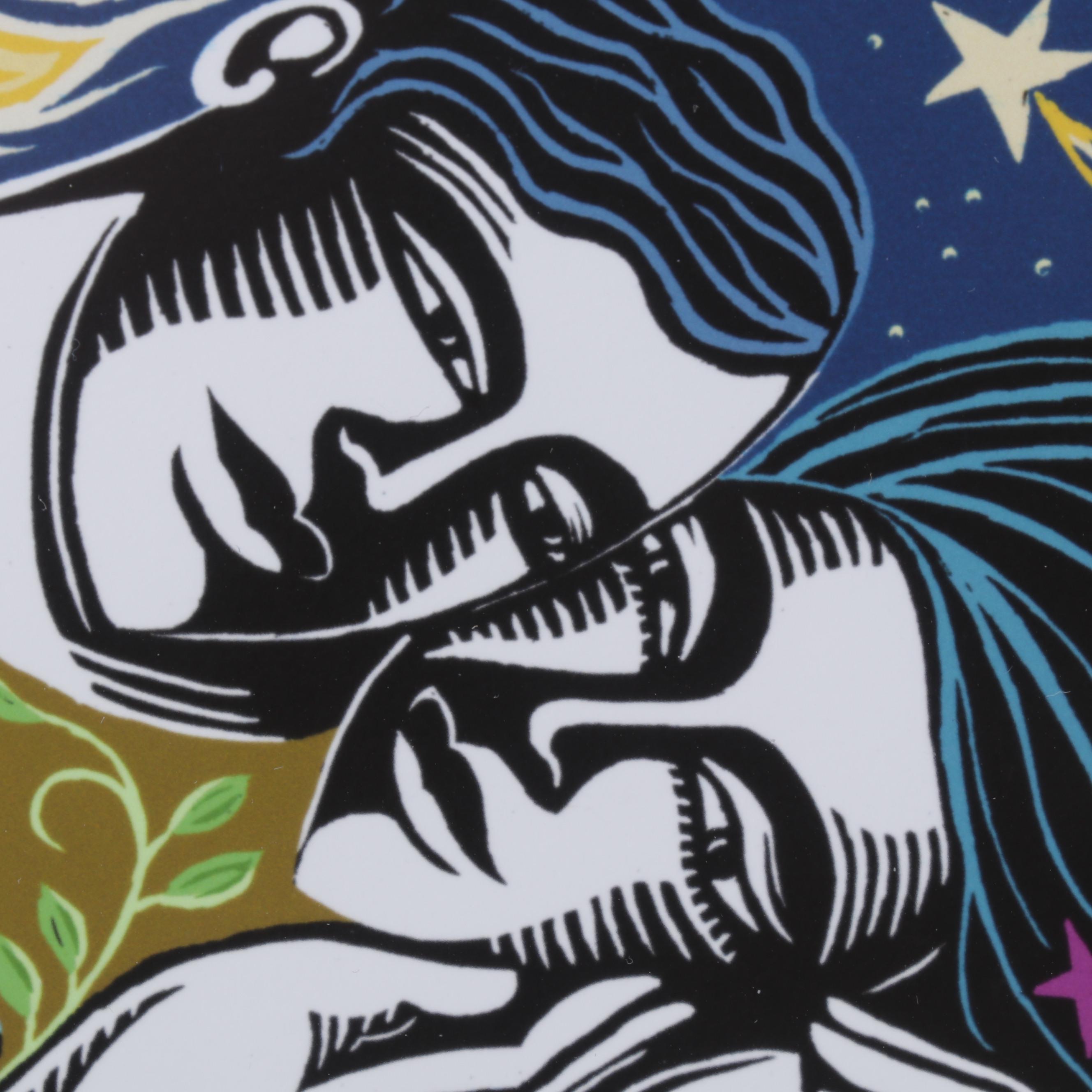 Evangelia Philippidis Giclées "Ancient Evenings" and "Celestial Lovers"