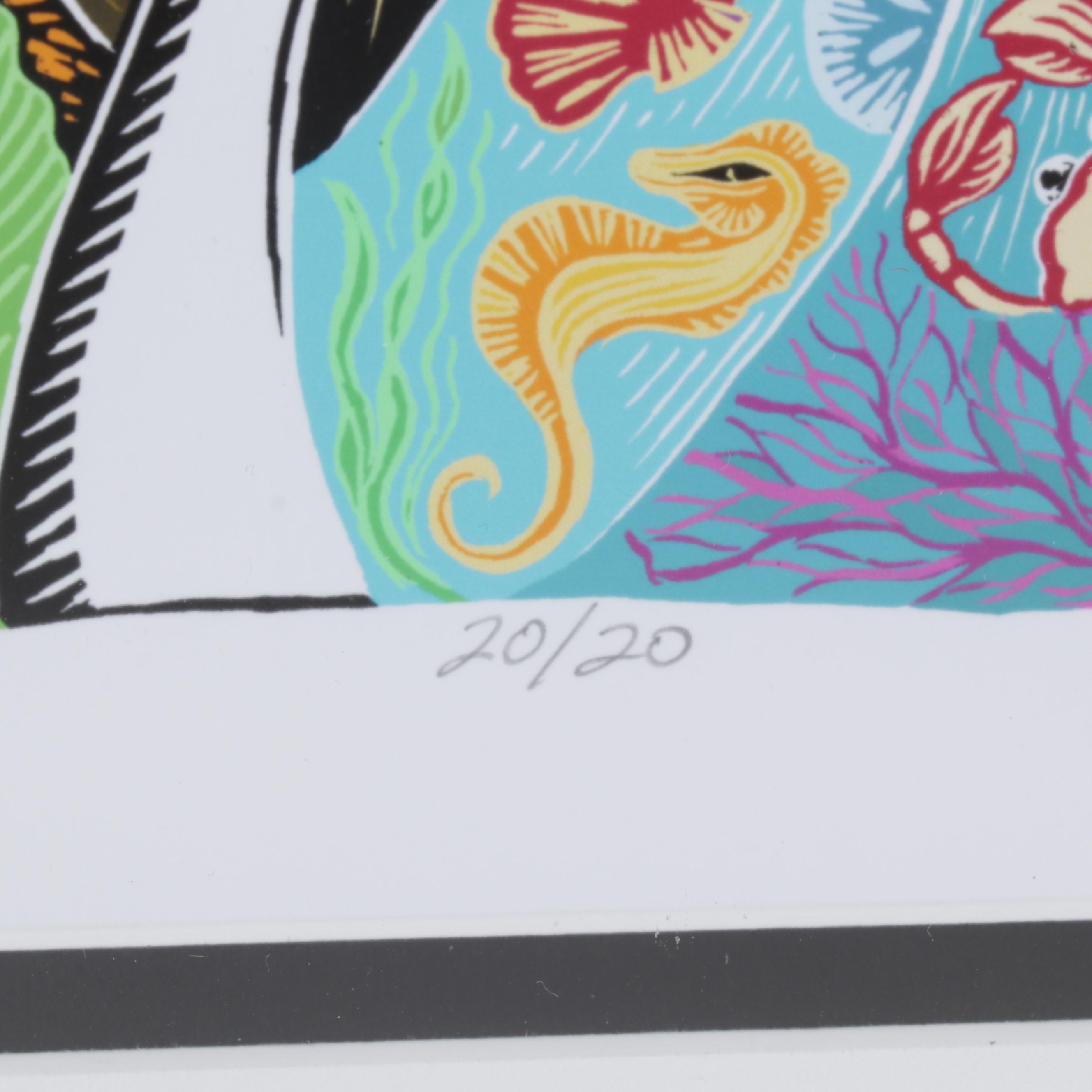 Evangelia Philippidis Giclées "Ancient Evenings" and "Celestial Lovers"