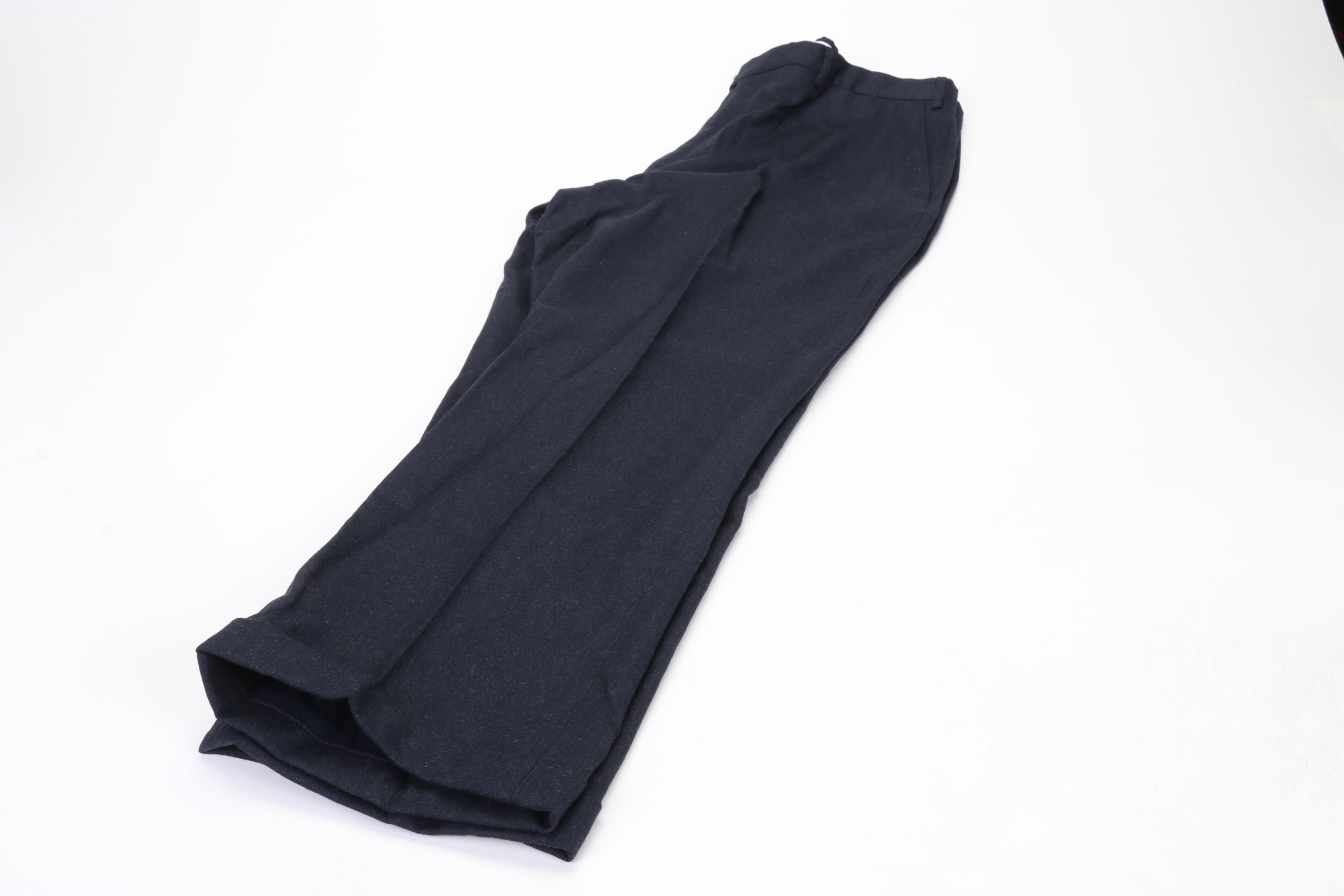 Men's Pal Zileri Abito Privato Trousers in Loro Piana Wool and Linen