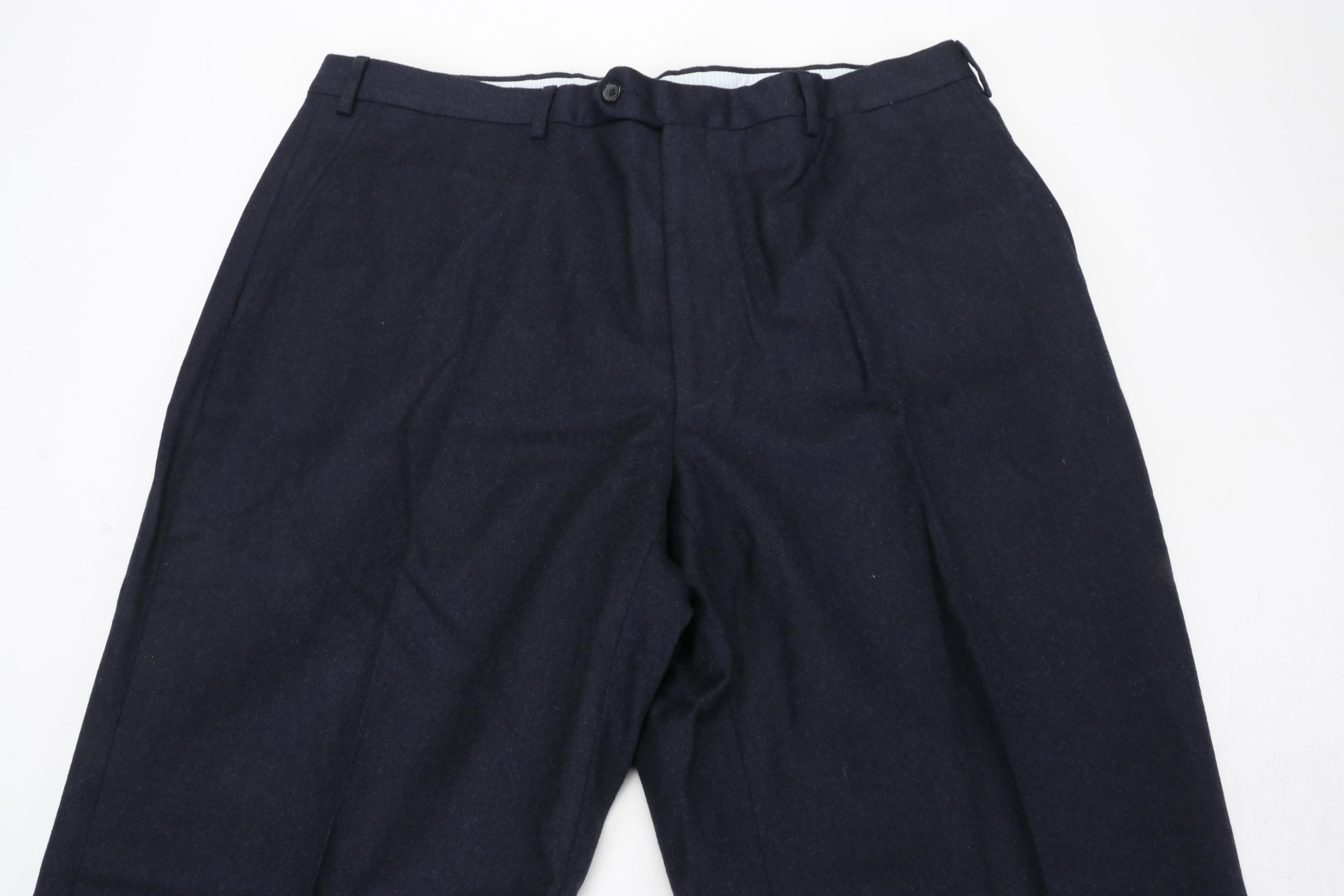 Men's Pal Zileri Abito Privato Trousers in Loro Piana Wool and Linen