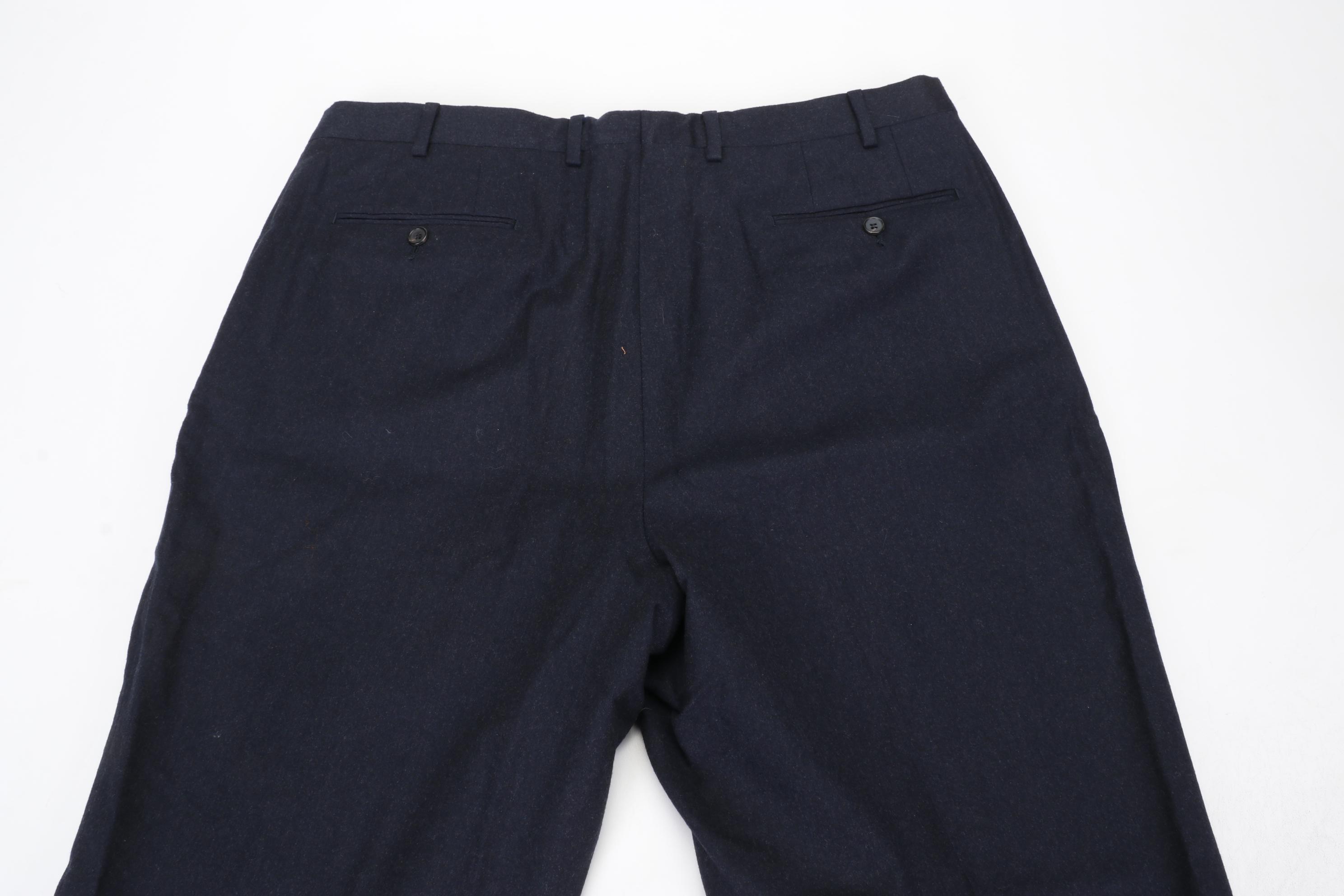 Men's Pal Zileri Abito Privato Trousers in Loro Piana Wool and Linen