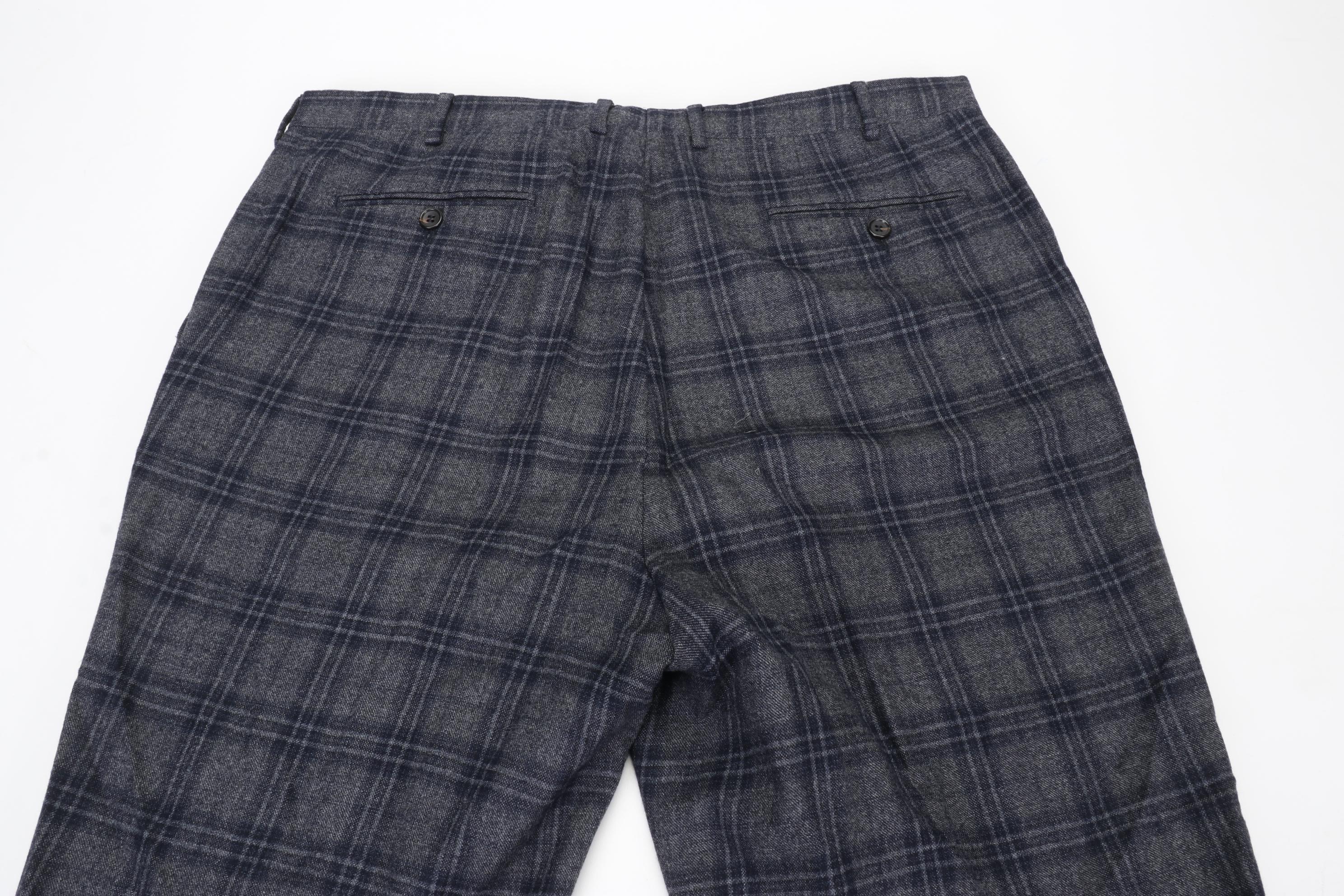 Men's Pal Zileri Abito Privato Trousers in Loro Piana Wool and Linen