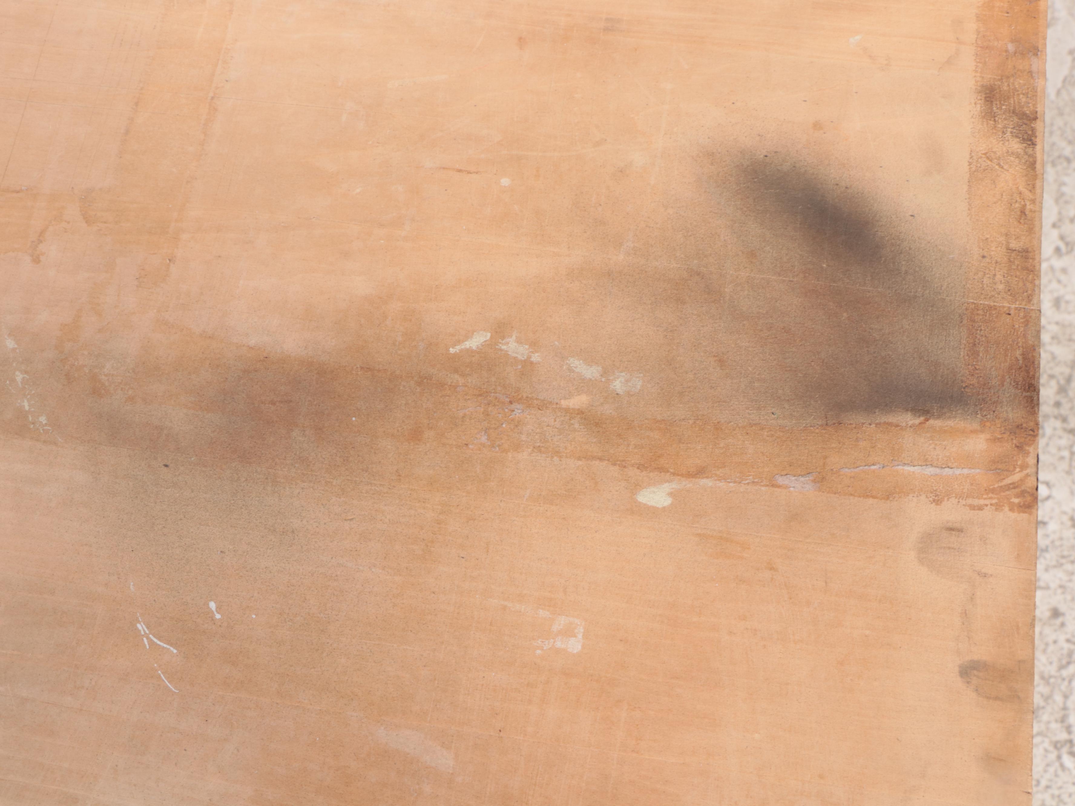 Maple and Beech Adjustable Drafting Table, Late 20th Century